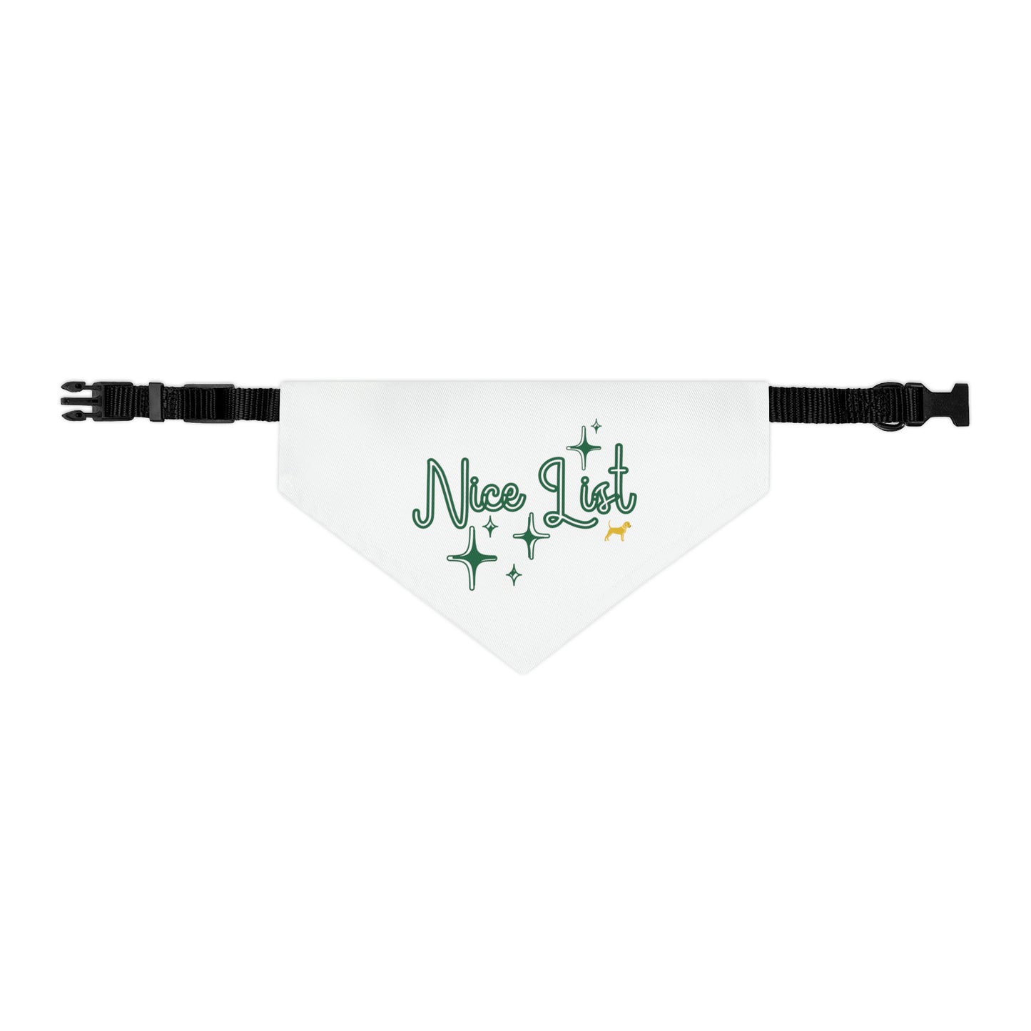 Unleashed Life "Nice List" Pet Bandana Collar