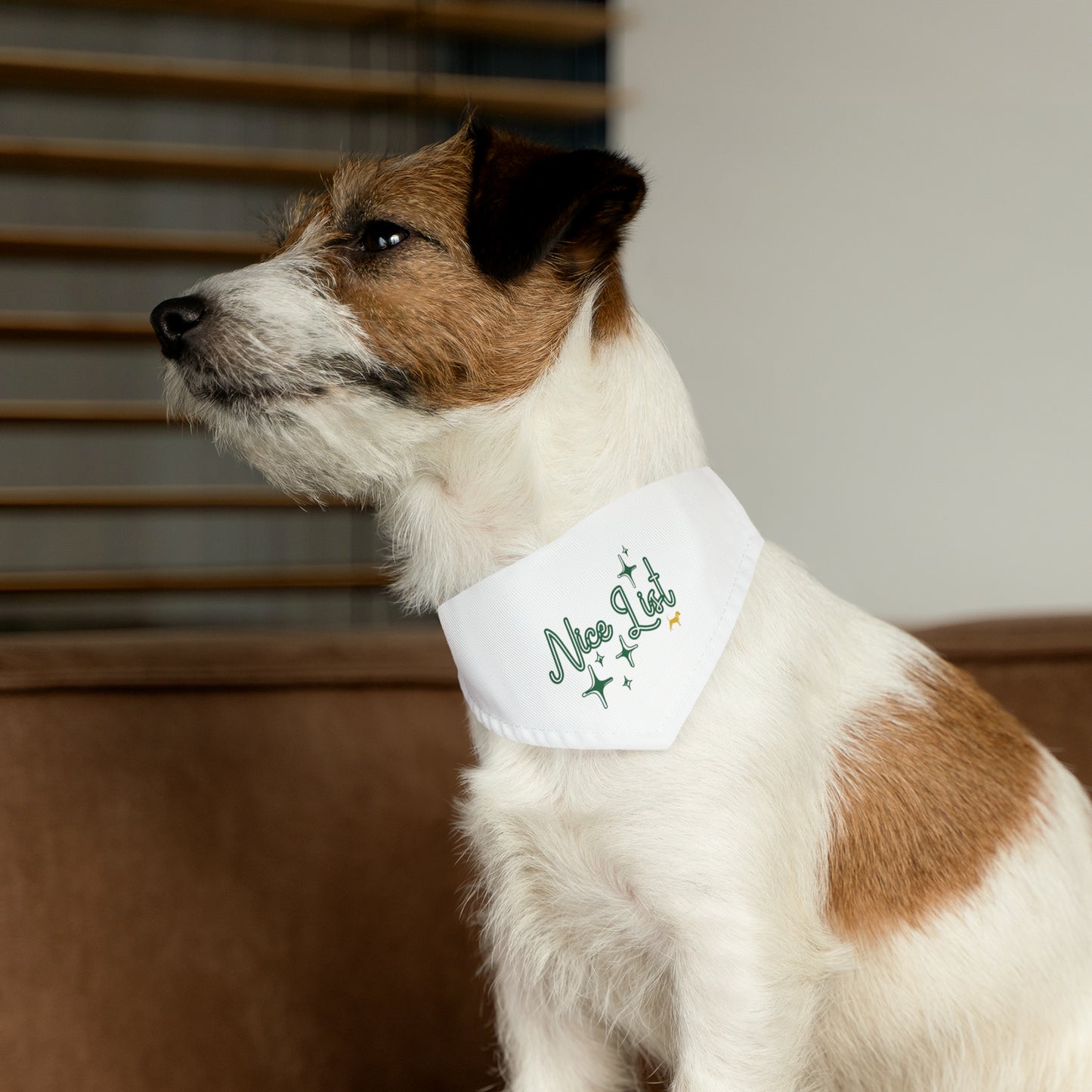 Unleashed Life "Nice List" Pet Bandana Collar