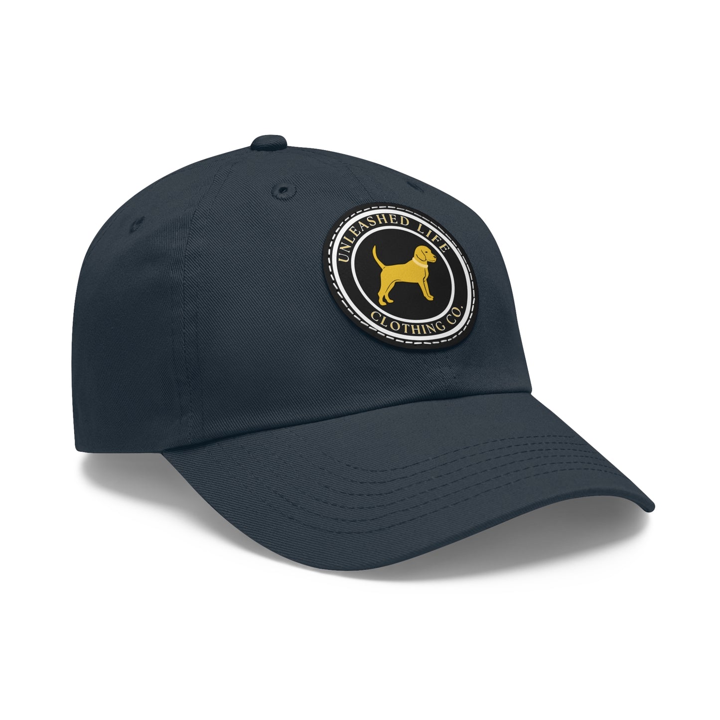 Unleashed Life Dad Hat with Leather Patch