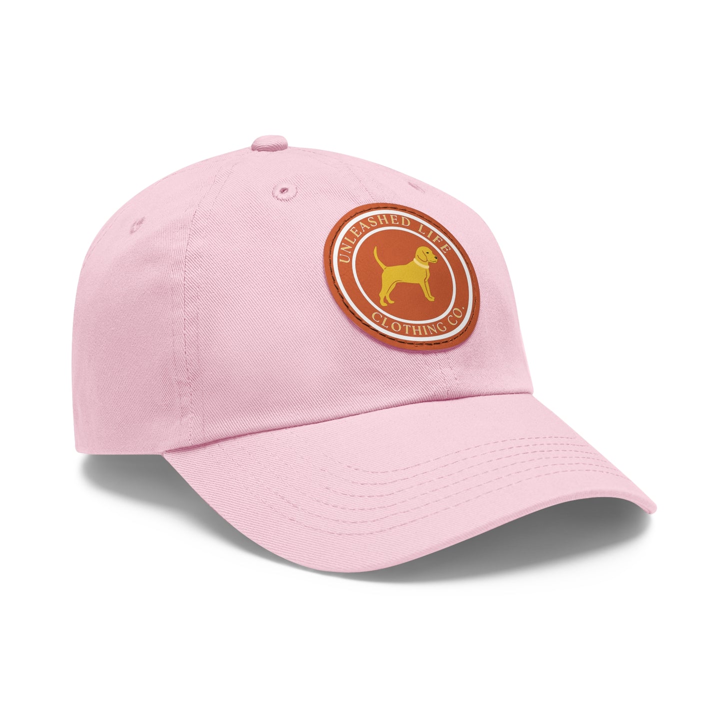 Unleashed Life Dad Hat with Leather Patch