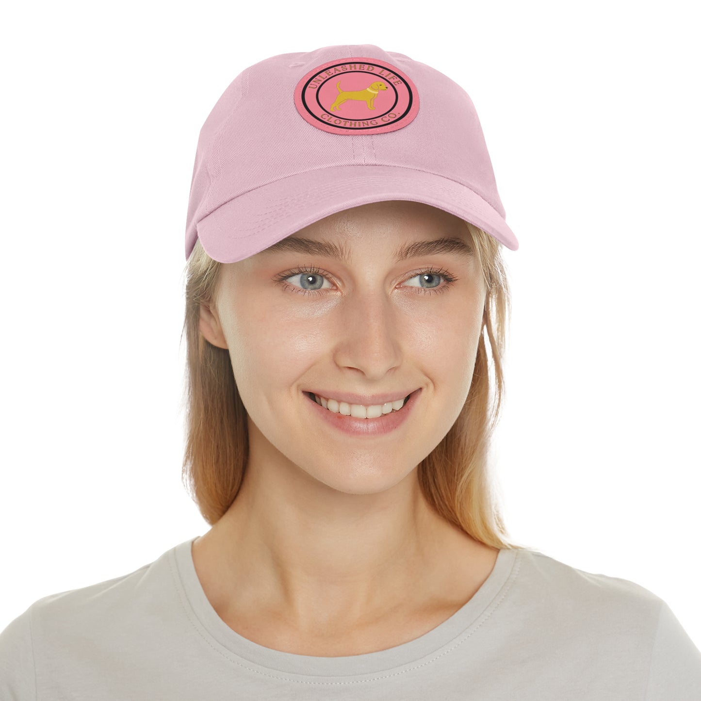 Unleashed Life Dad Hat with Leather Patch