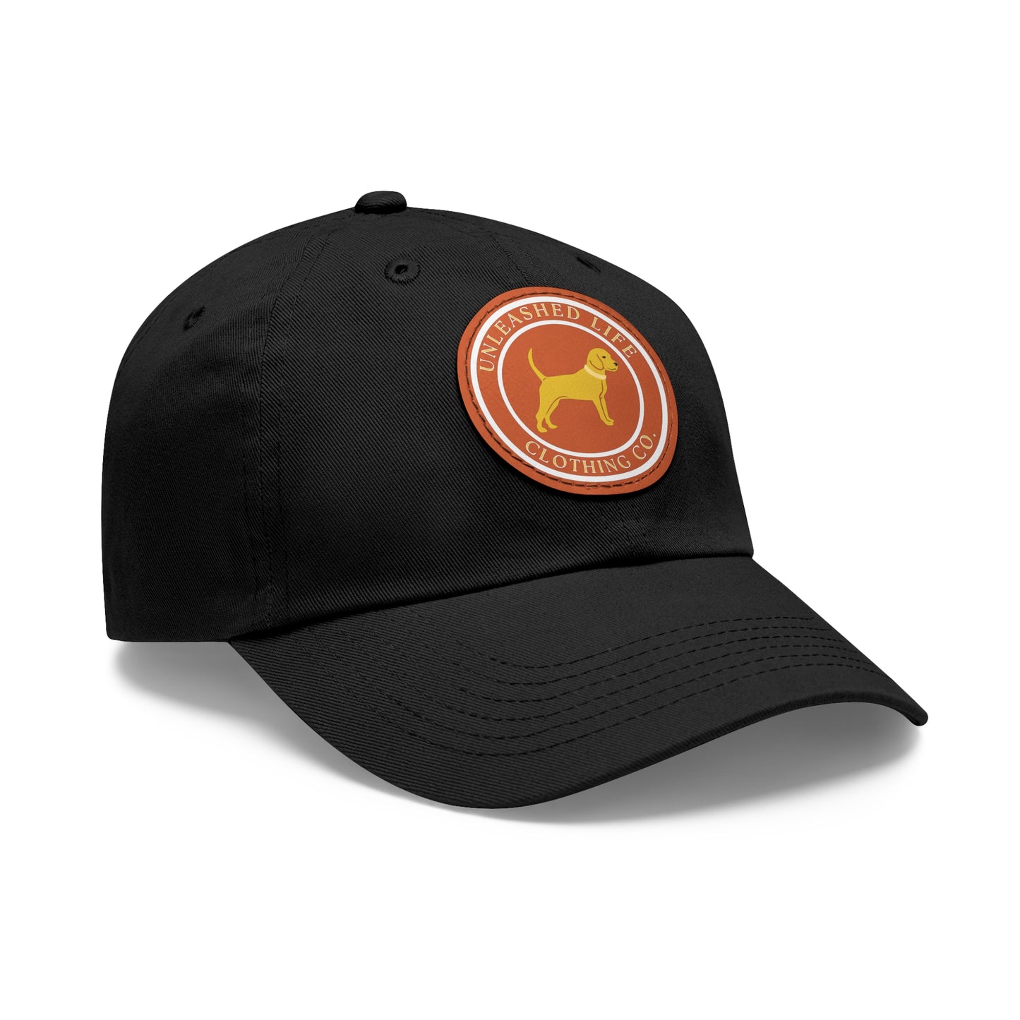 Unleashed Life Dad Hat with Leather Patch