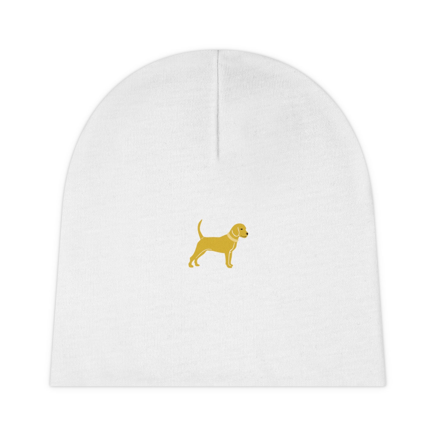 Unleashed Life Little Yellow Dog Icon Baby Beanie