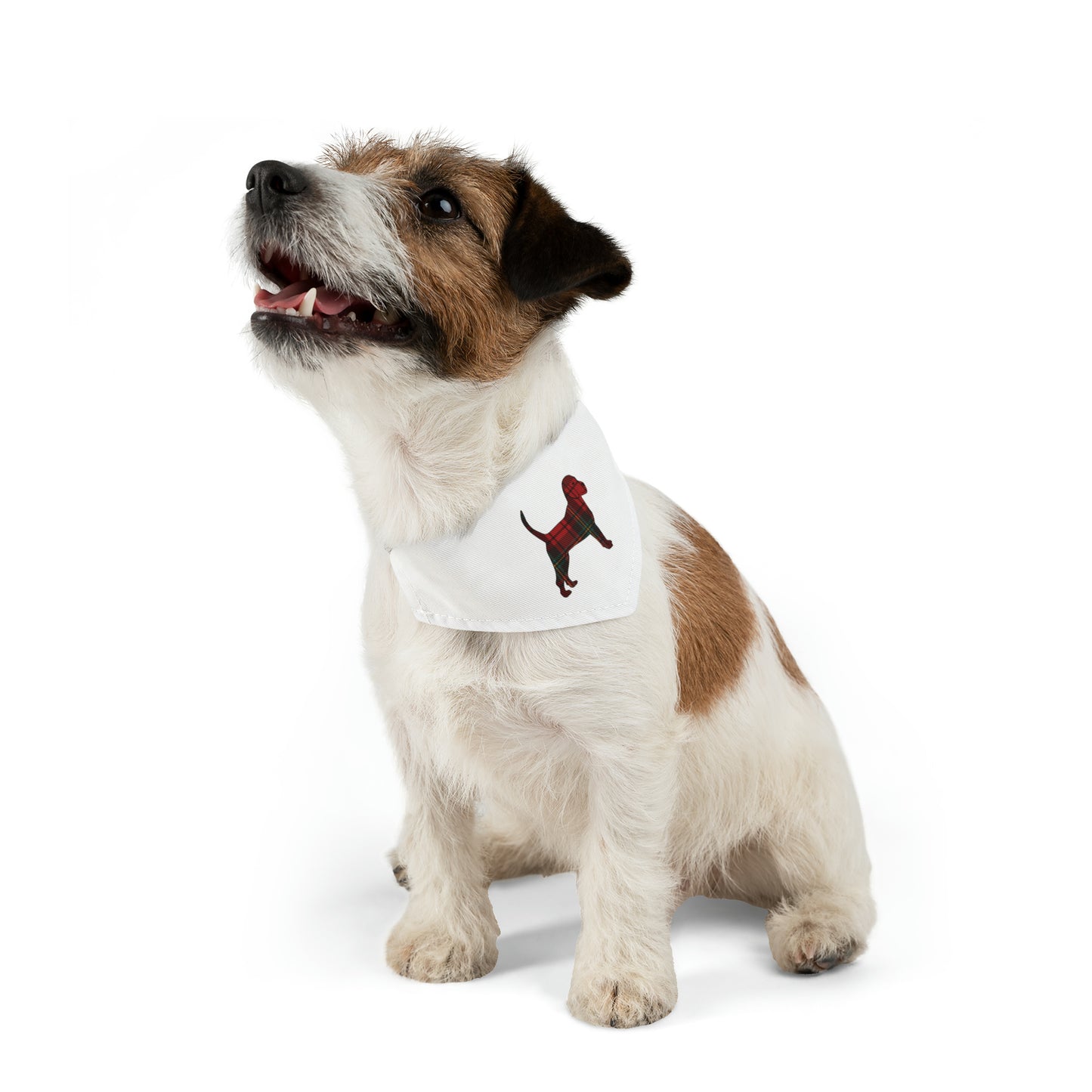 Unleashed Life Holiday Flannel Little Dog Pet Bandana Collar