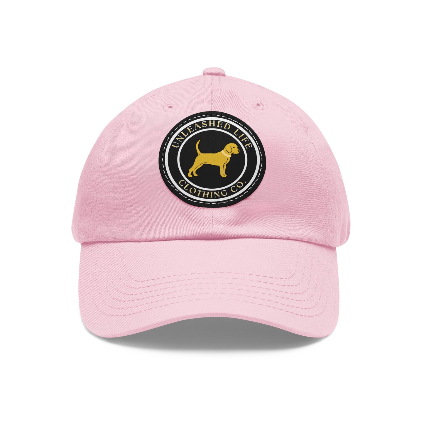 Unleashed Life Dad Hat with Leather Patch