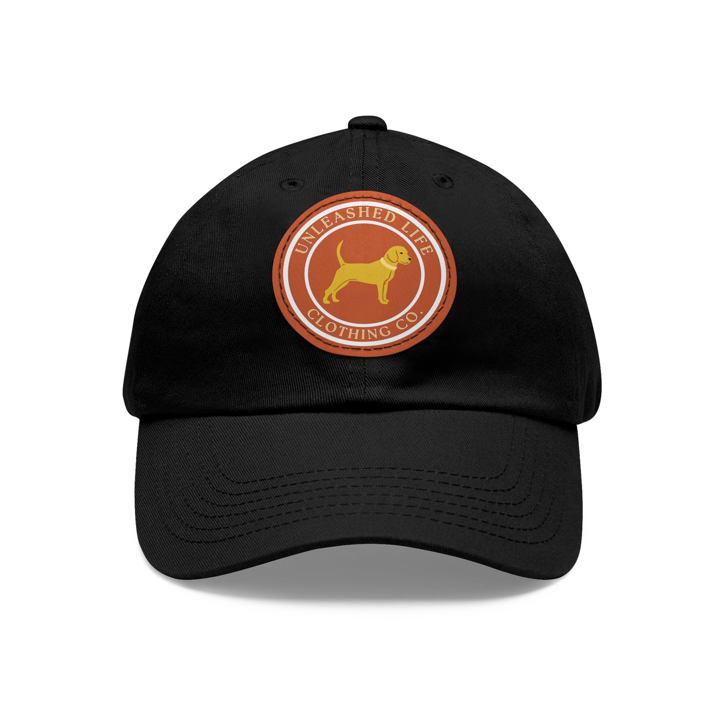 Unleashed Life Dad Hat with Leather Patch