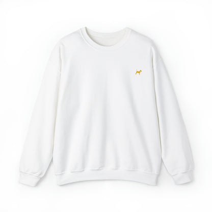 Unleashed Life Little Yellow Dog Crewneck with Script