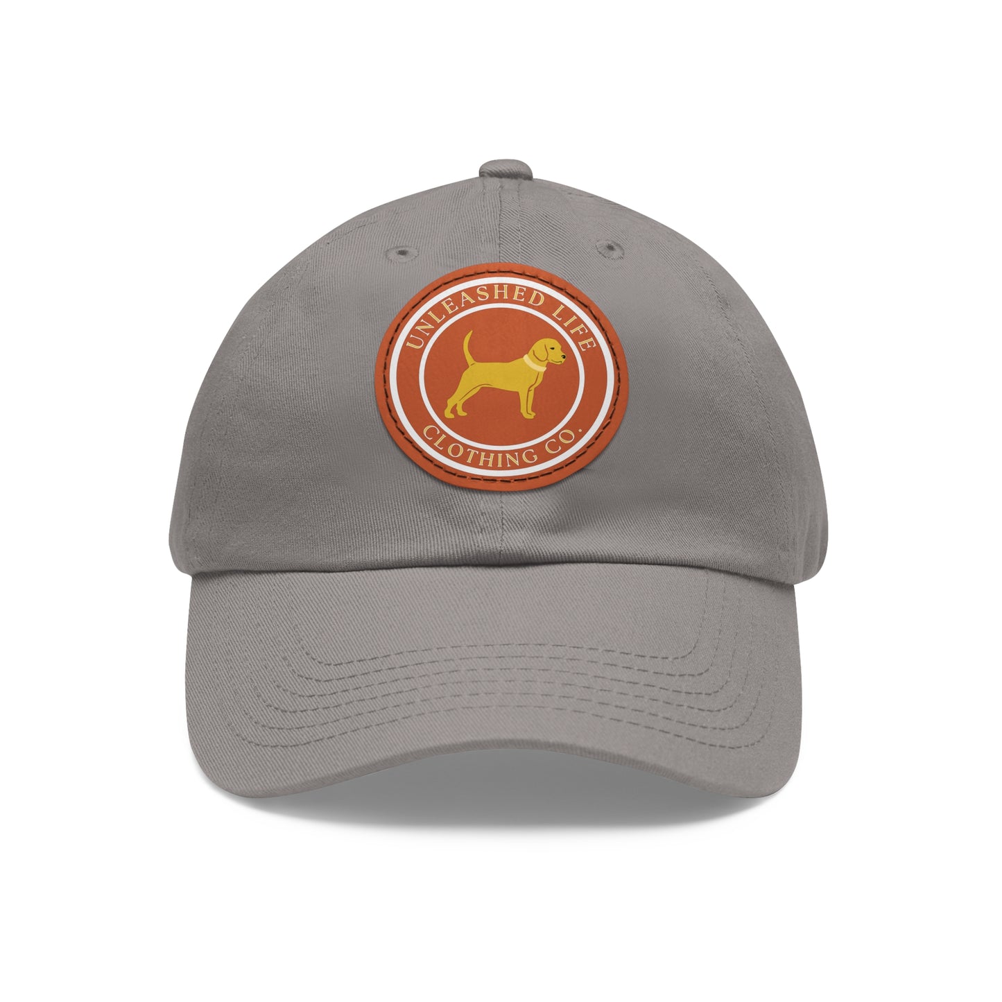 Unleashed Life Dad Hat with Leather Patch