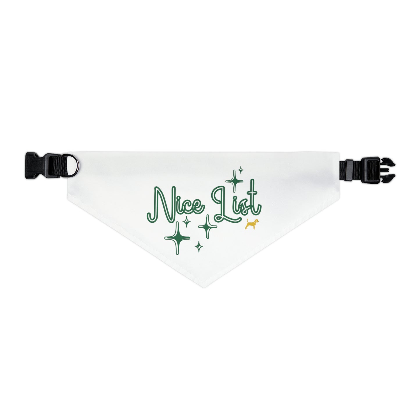 Unleashed Life "Nice List" Pet Bandana Collar