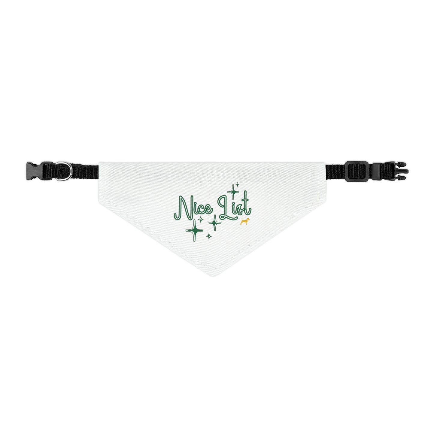 Unleashed Life "Nice List" Pet Bandana Collar