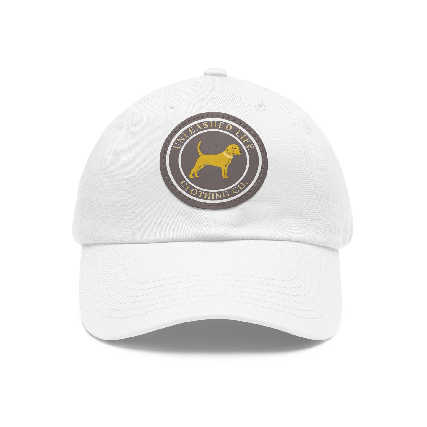 Unleashed Life Dad Hat with Leather Patch