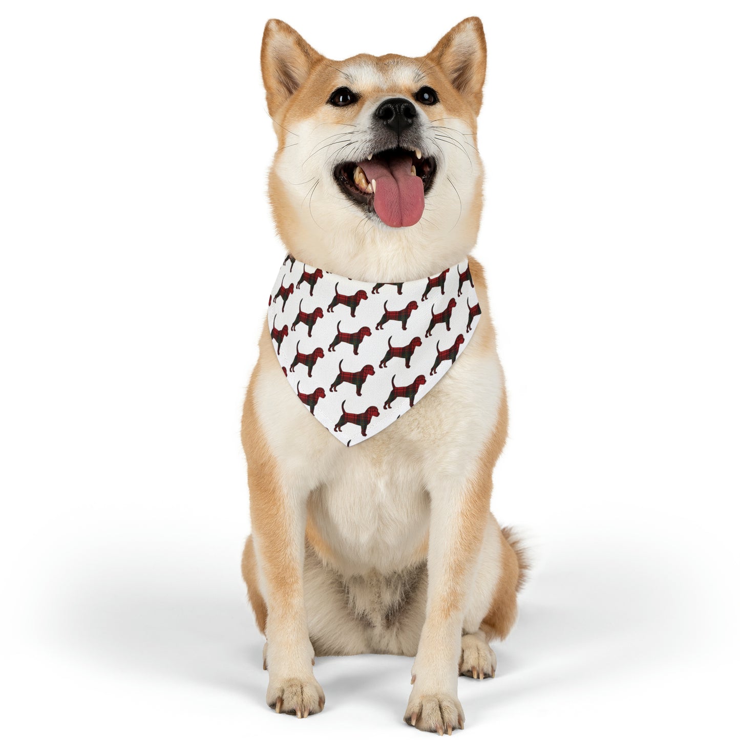 Unleashed Life Holiday Flannel Patterned Little Dog Pet Bandana Collar