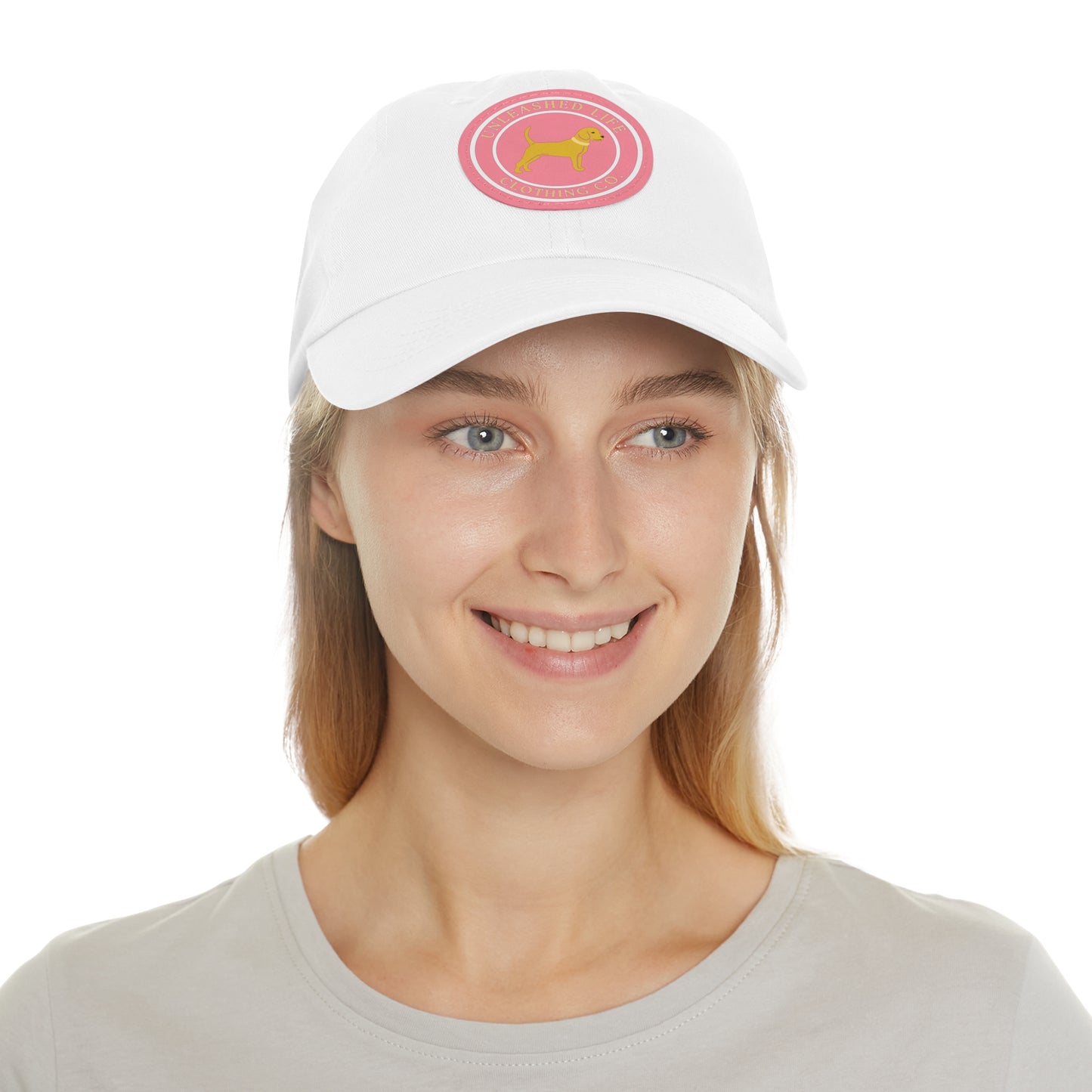 Unleashed Life Dad Hat with Leather Patch