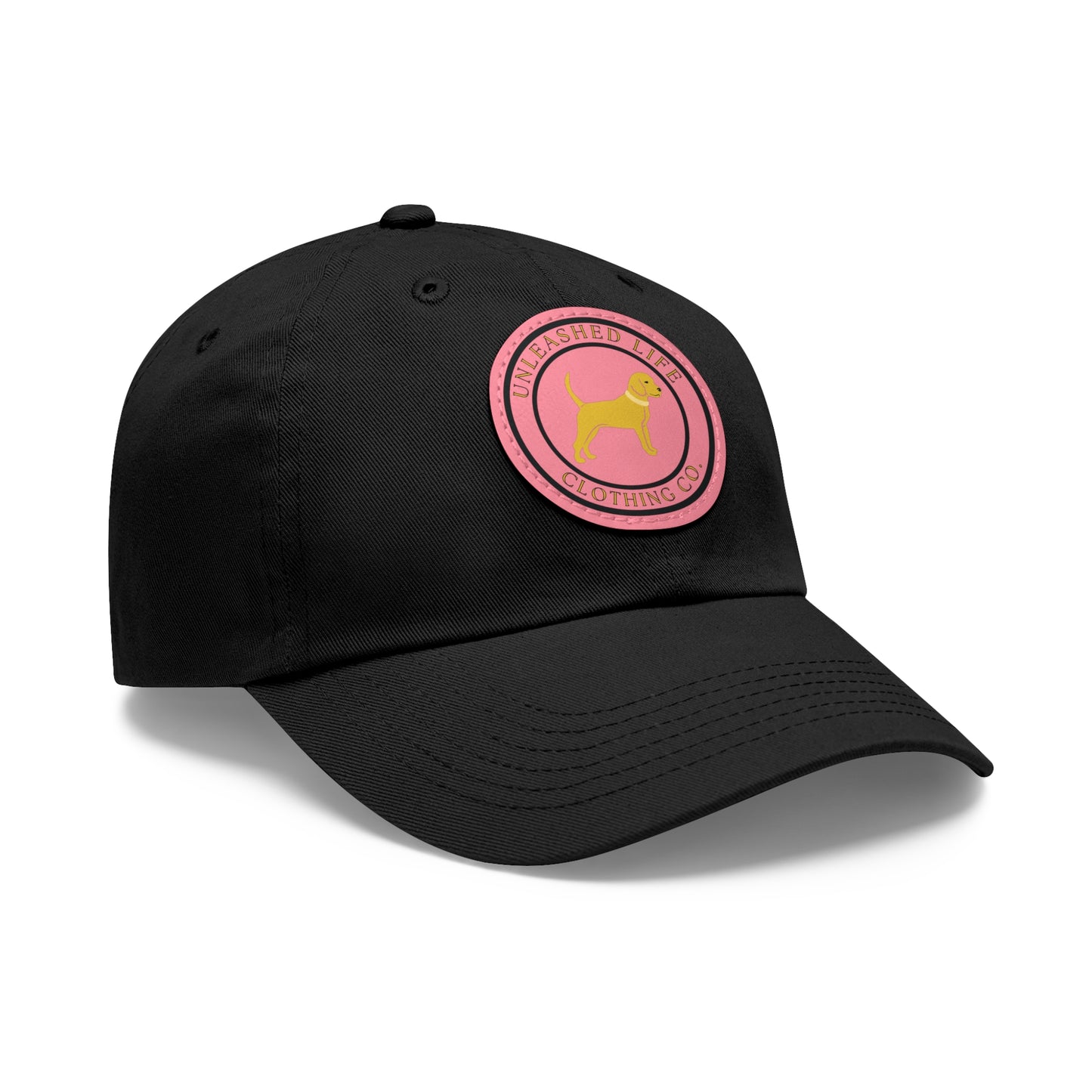 Unleashed Life Dad Hat with Leather Patch