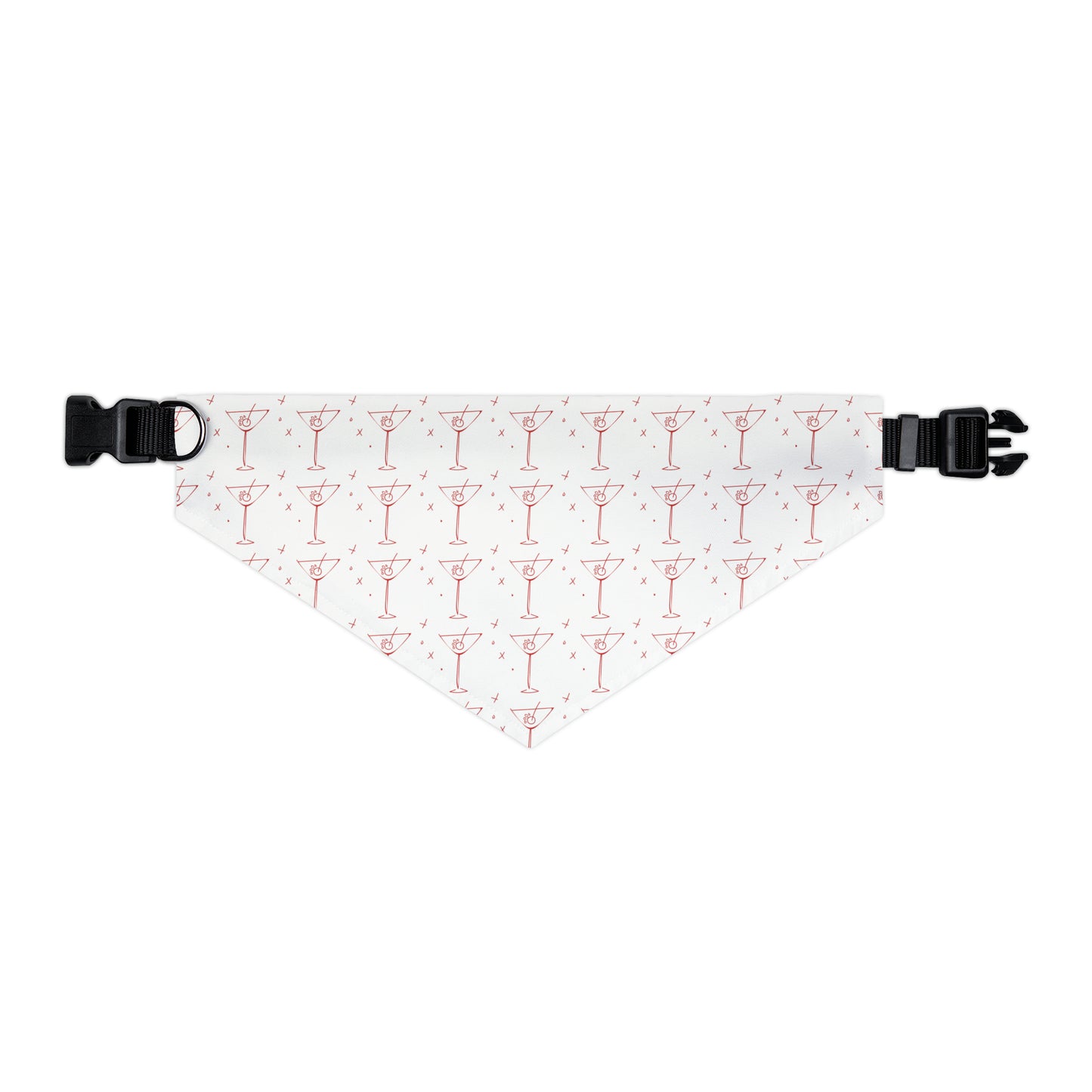 Unleashed Life Dog Martini Patterned Bandana