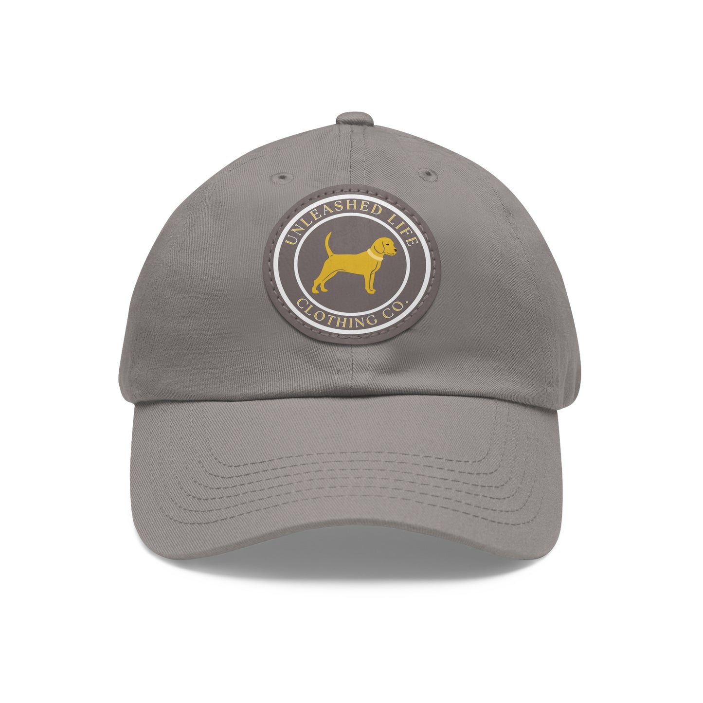 Unleashed Life Dad Hat with Leather Patch
