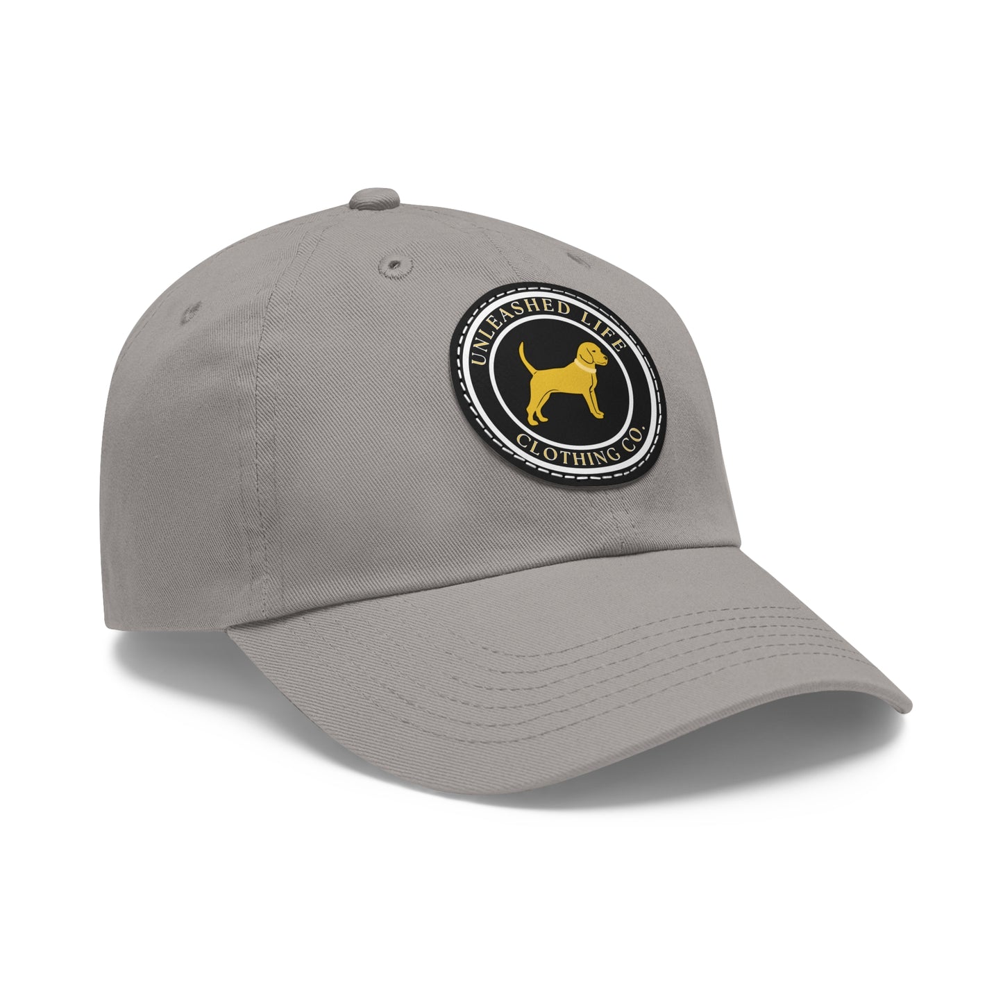 Unleashed Life Dad Hat with Leather Patch