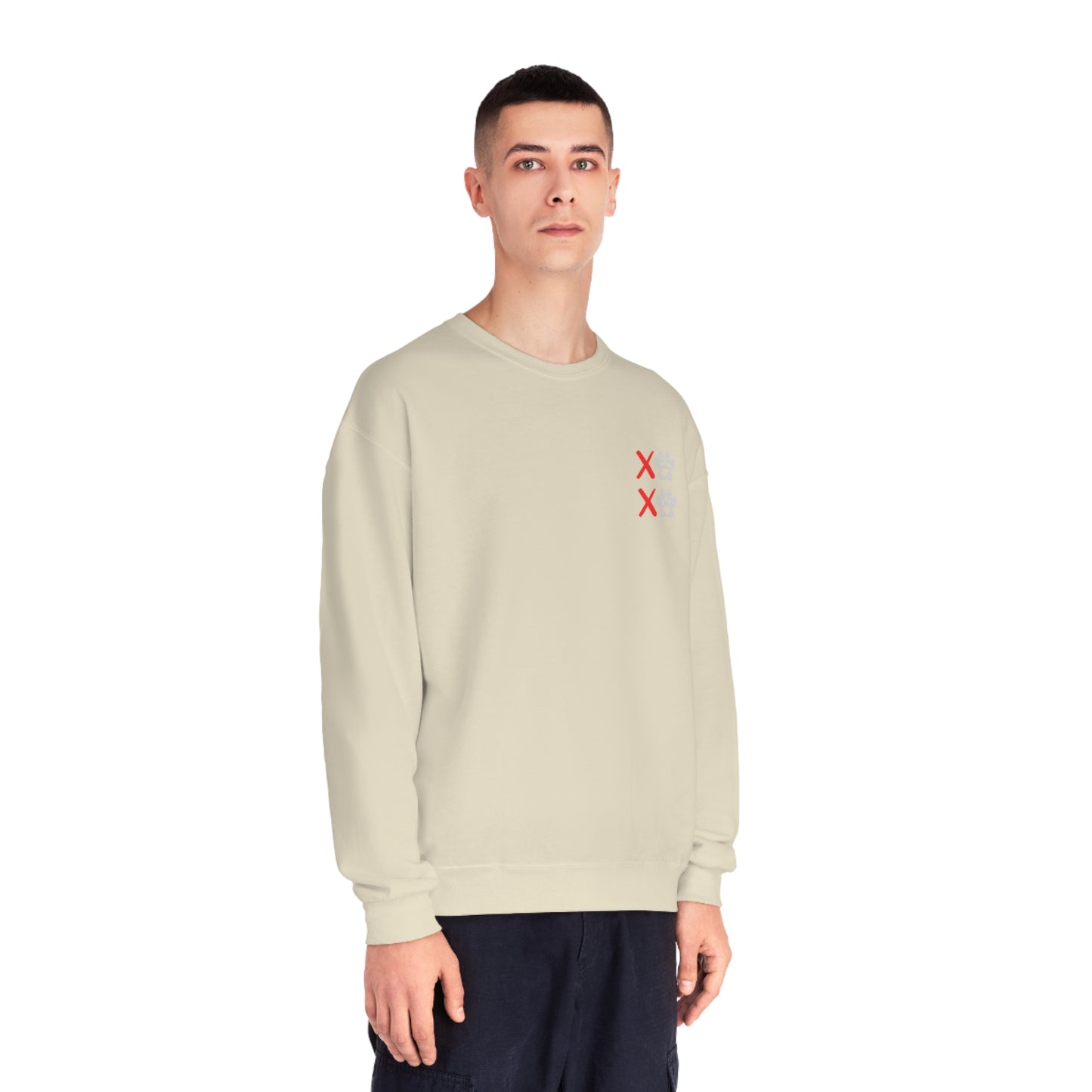 Unleashed Life XOXO Block NuBlend® Crewneck Sweatshirt