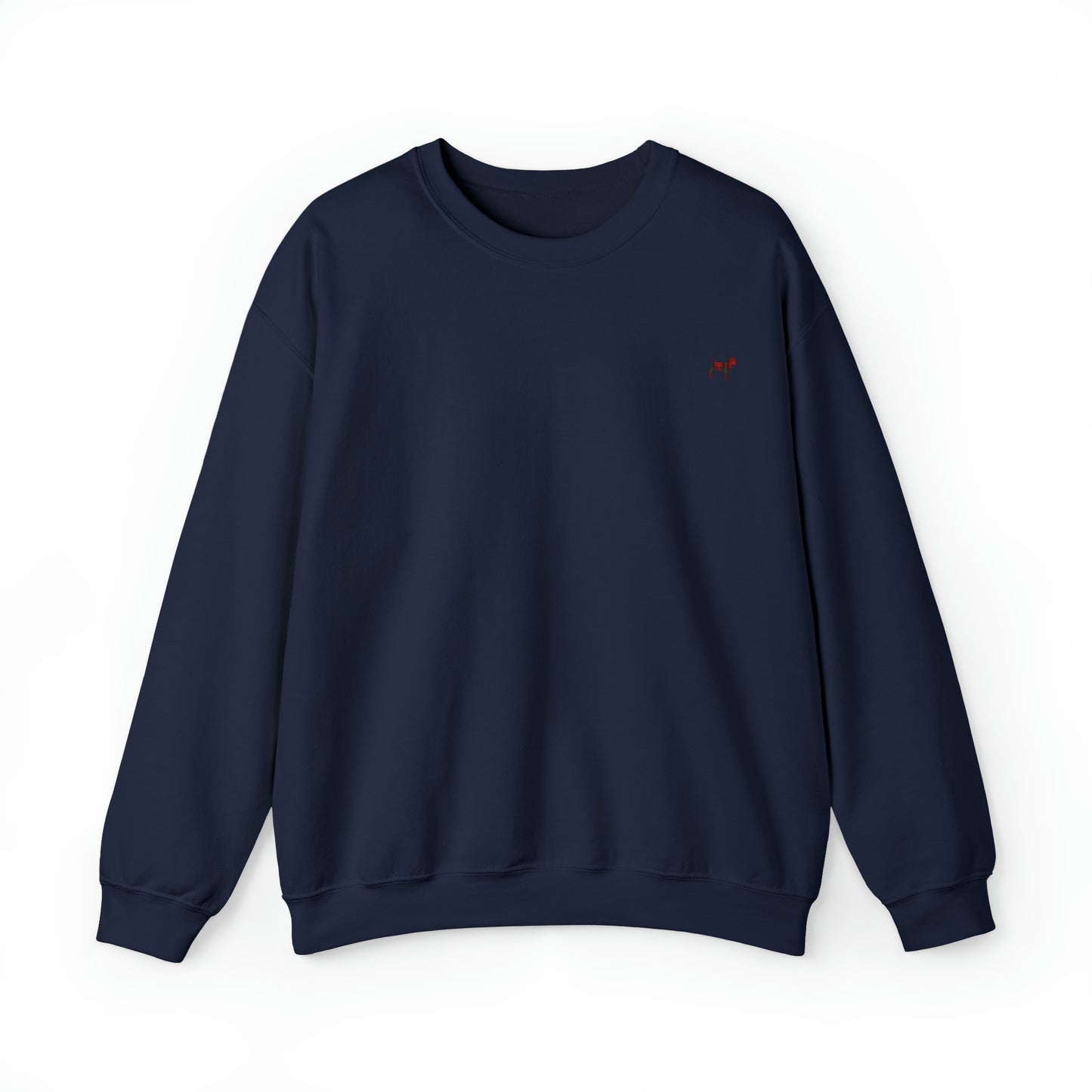 Unleashed Life Holiday Flannel Little Dog Crewneck