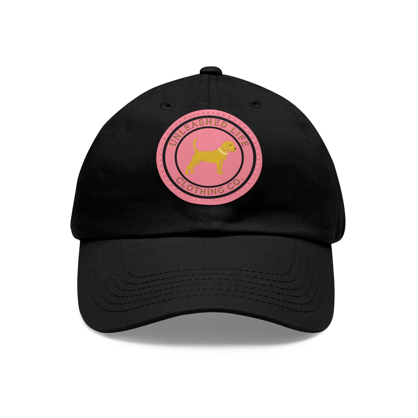 Unleashed Life Dad Hat with Leather Patch