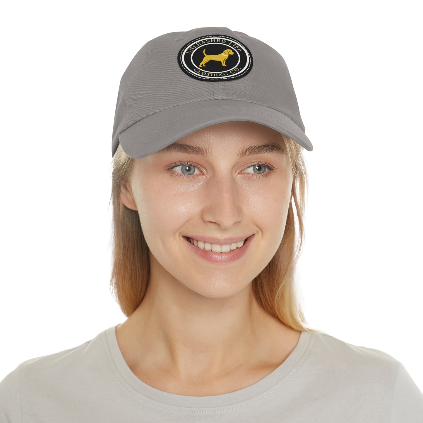 Unleashed Life Dad Hat with Leather Patch