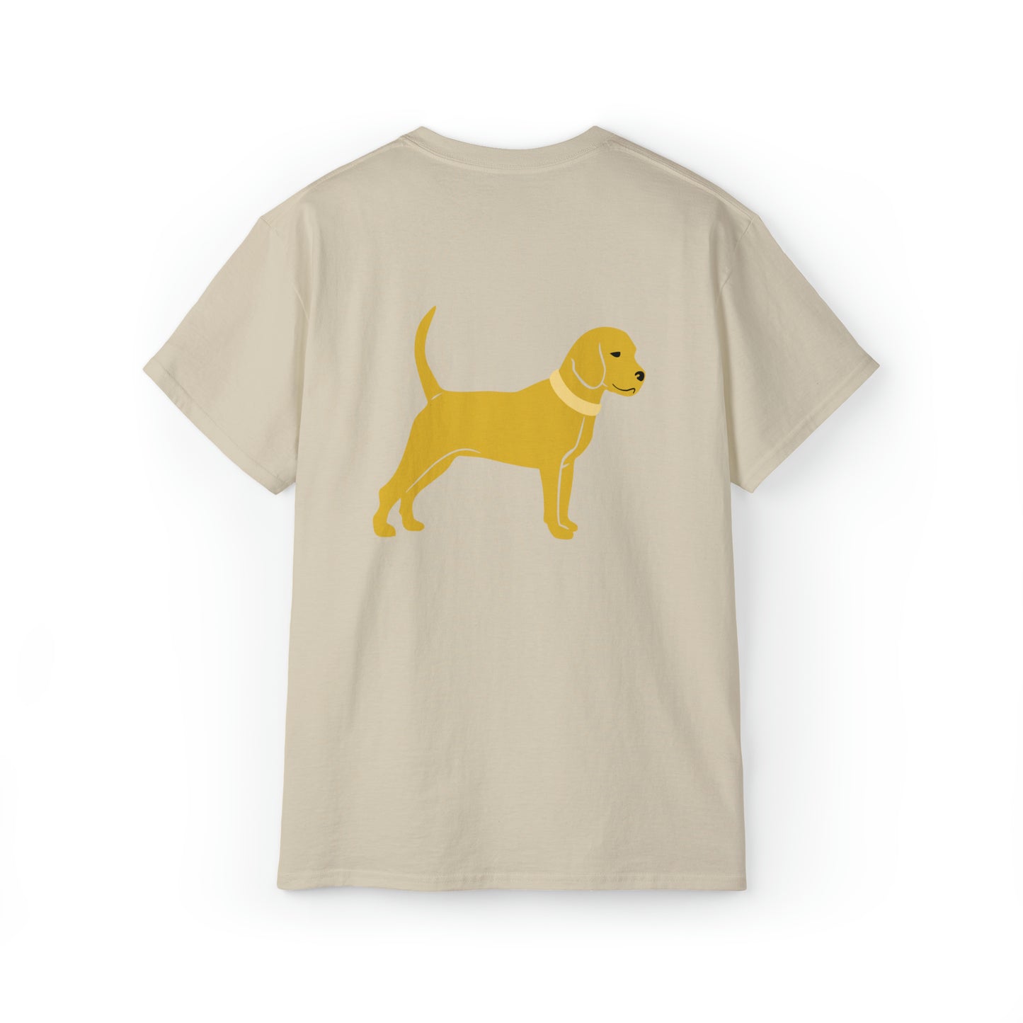 Unleashed Life Little Yellow Dog Cotton Tee