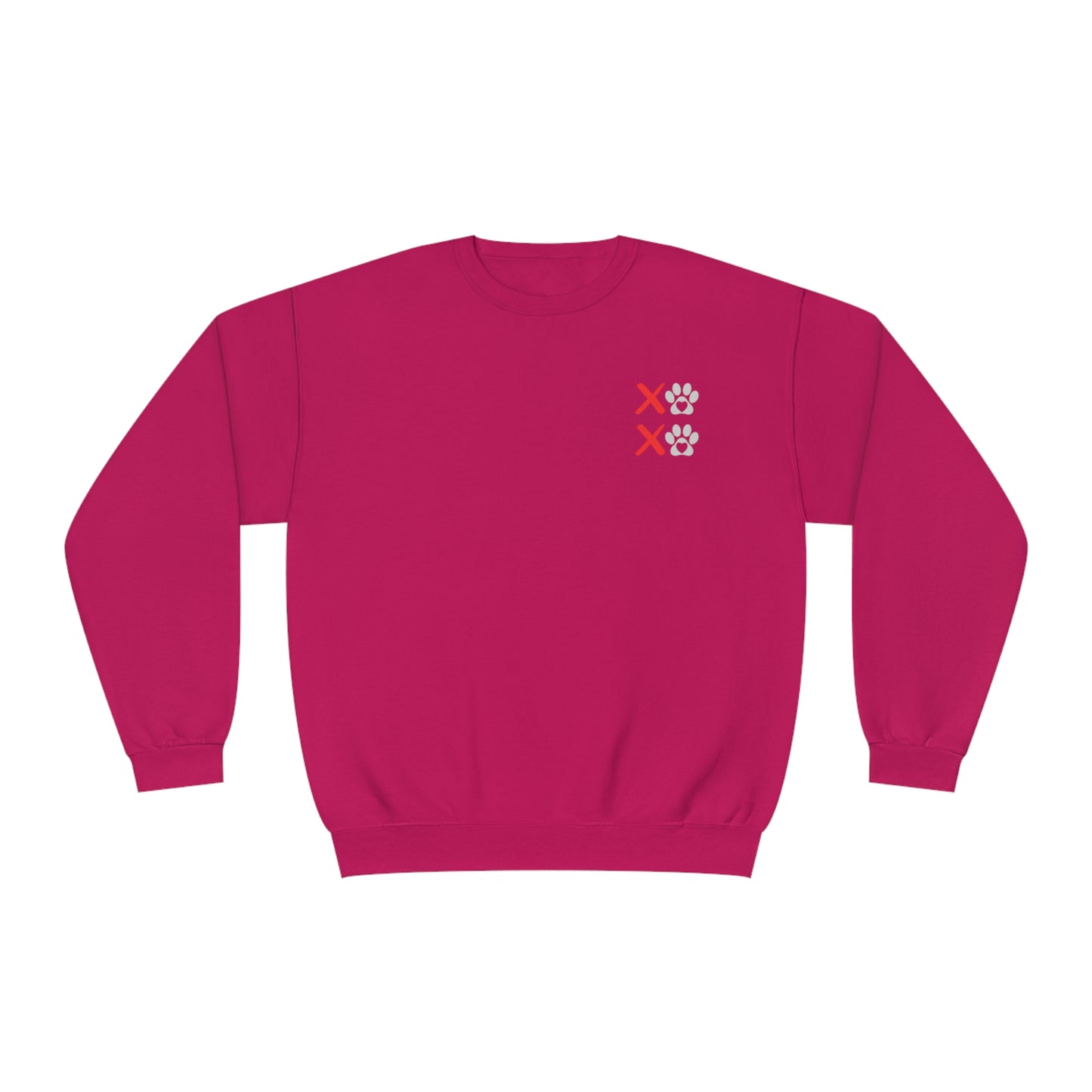Unleashed Life XOXO Block NuBlend® Crewneck Sweatshirt