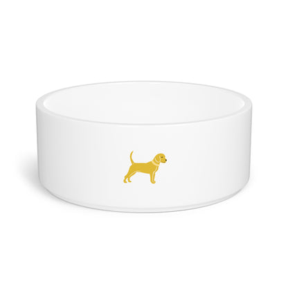 Unleashed Life Little Yellow Dog Pet Bowl
