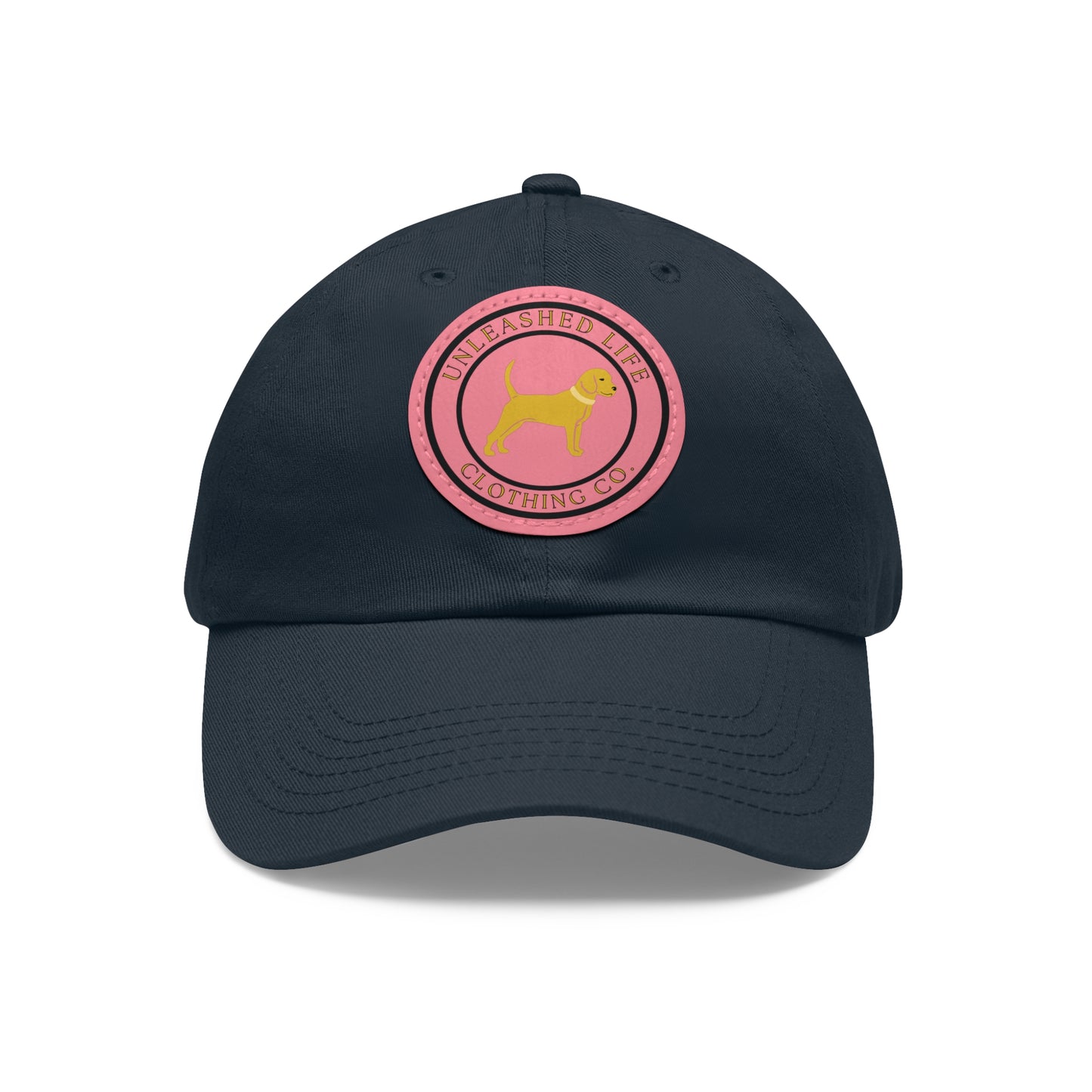 Unleashed Life Dad Hat with Leather Patch