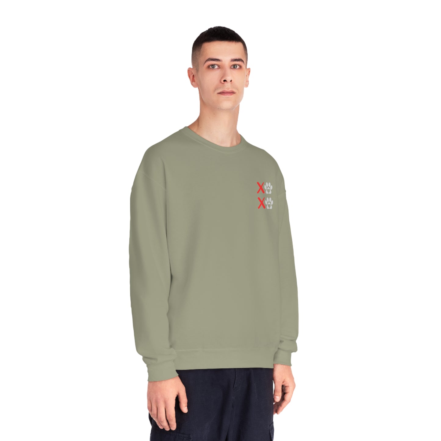 Unleashed Life XOXO Block NuBlend® Crewneck Sweatshirt