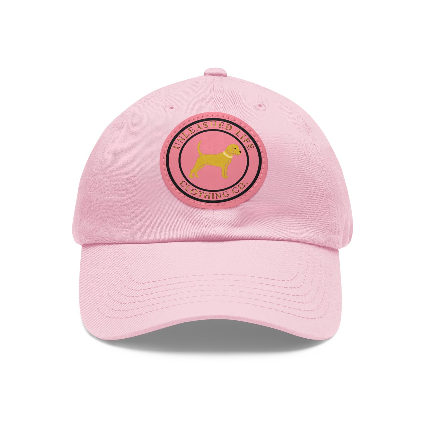 Unleashed Life Dad Hat with Leather Patch
