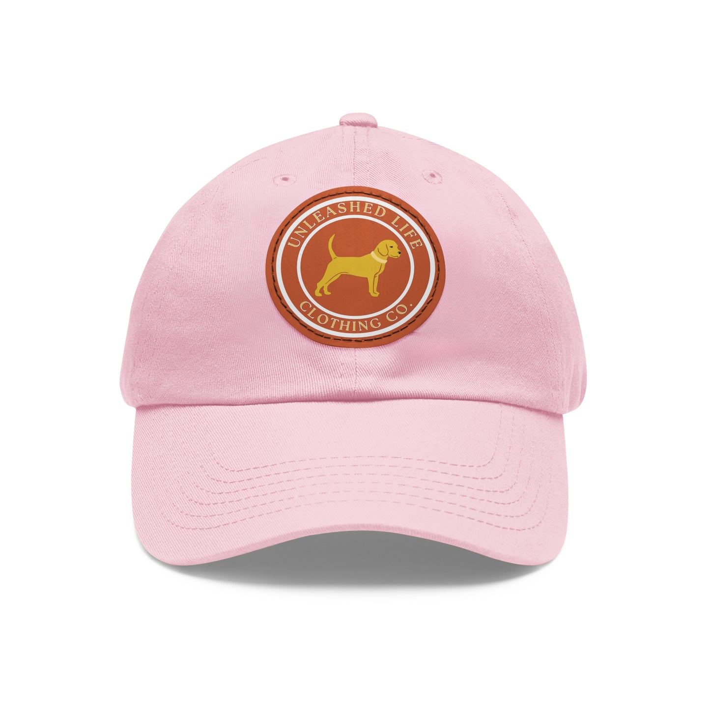 Unleashed Life Dad Hat with Leather Patch