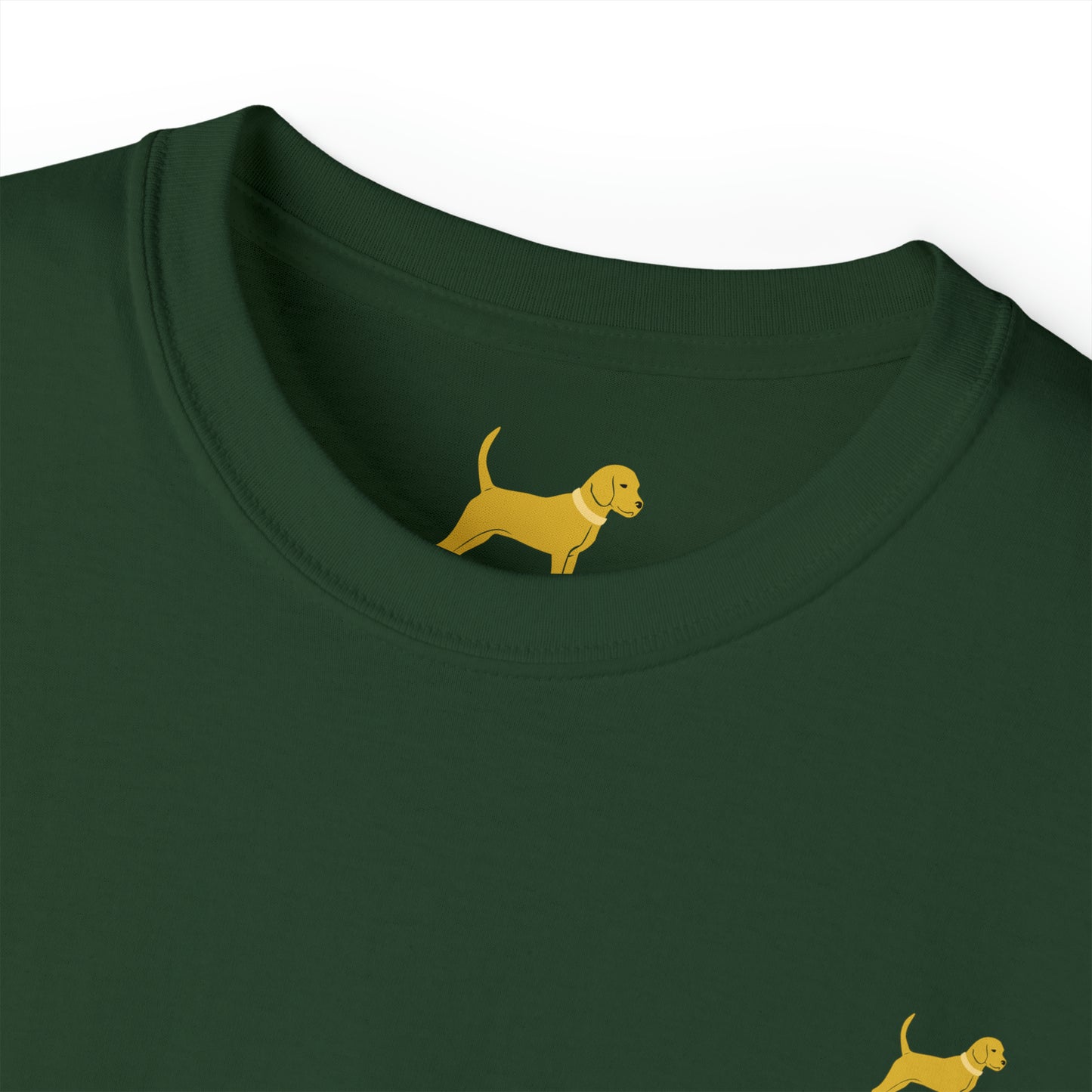 Unleashed Life Little Yellow Dog Cotton Tee