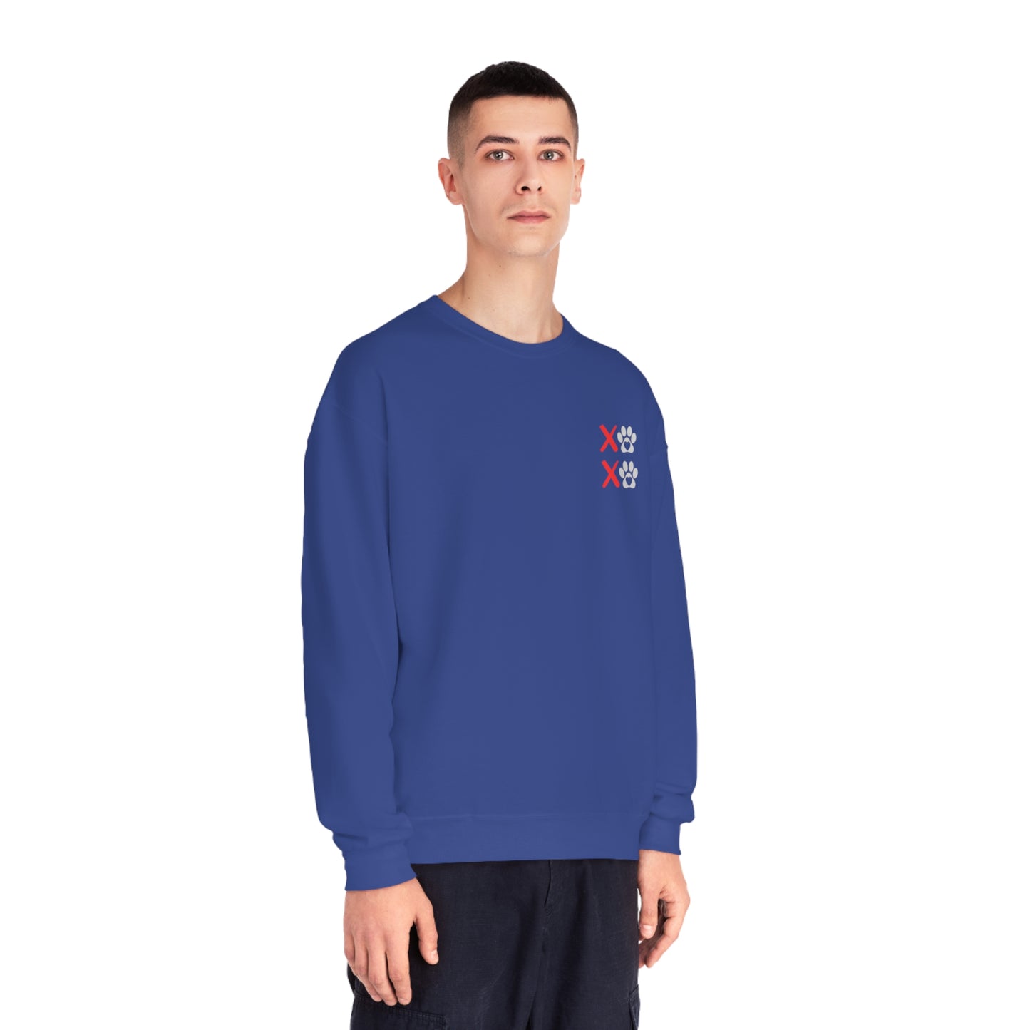 Unleashed Life XOXO Block NuBlend® Crewneck Sweatshirt