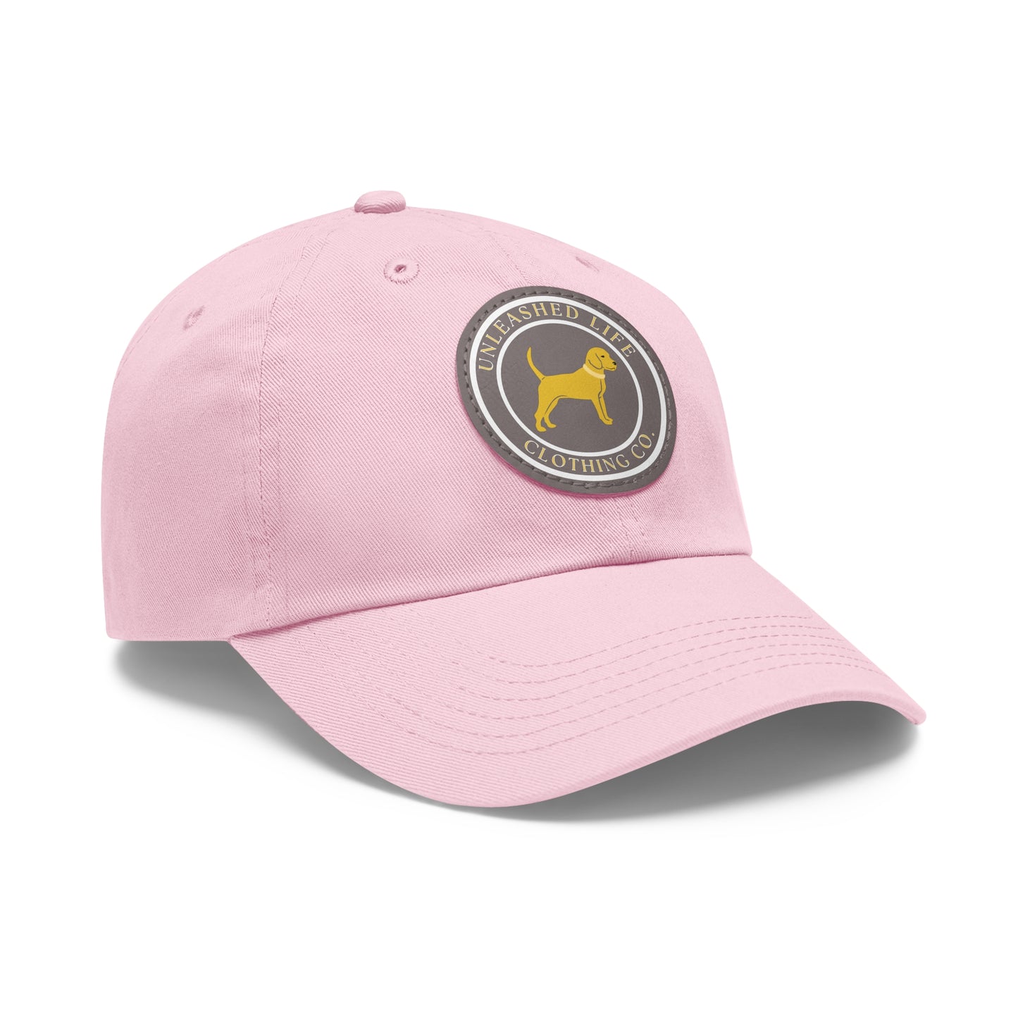 Unleashed Life Dad Hat with Leather Patch