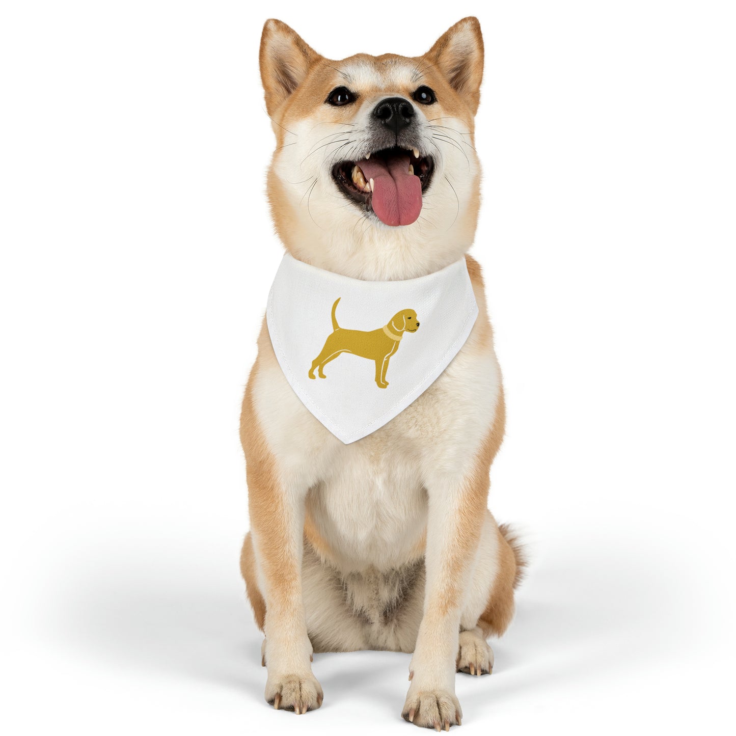 Unleashed Life Little Yellow Dog Pet Bandana Collar