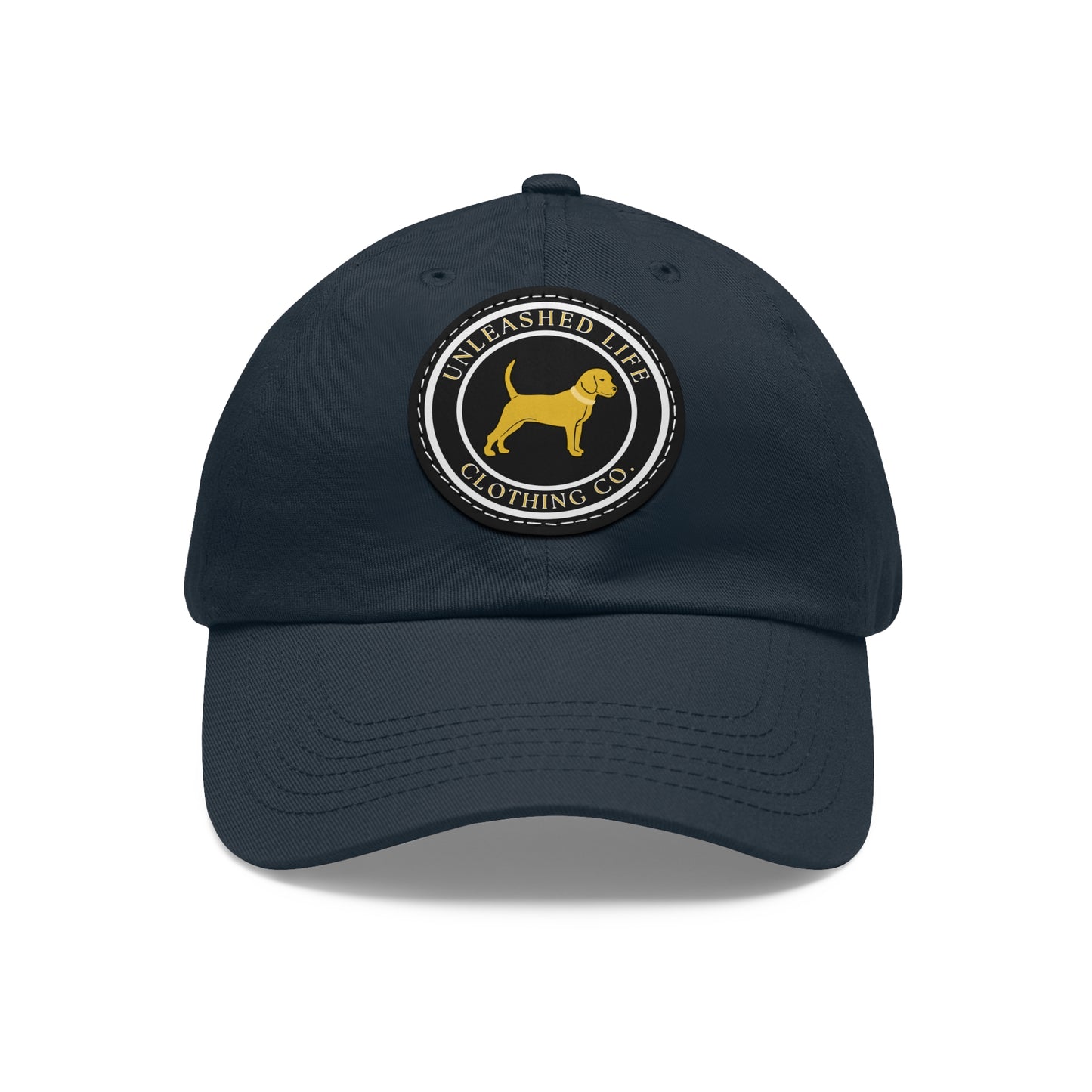 Unleashed Life Dad Hat with Leather Patch