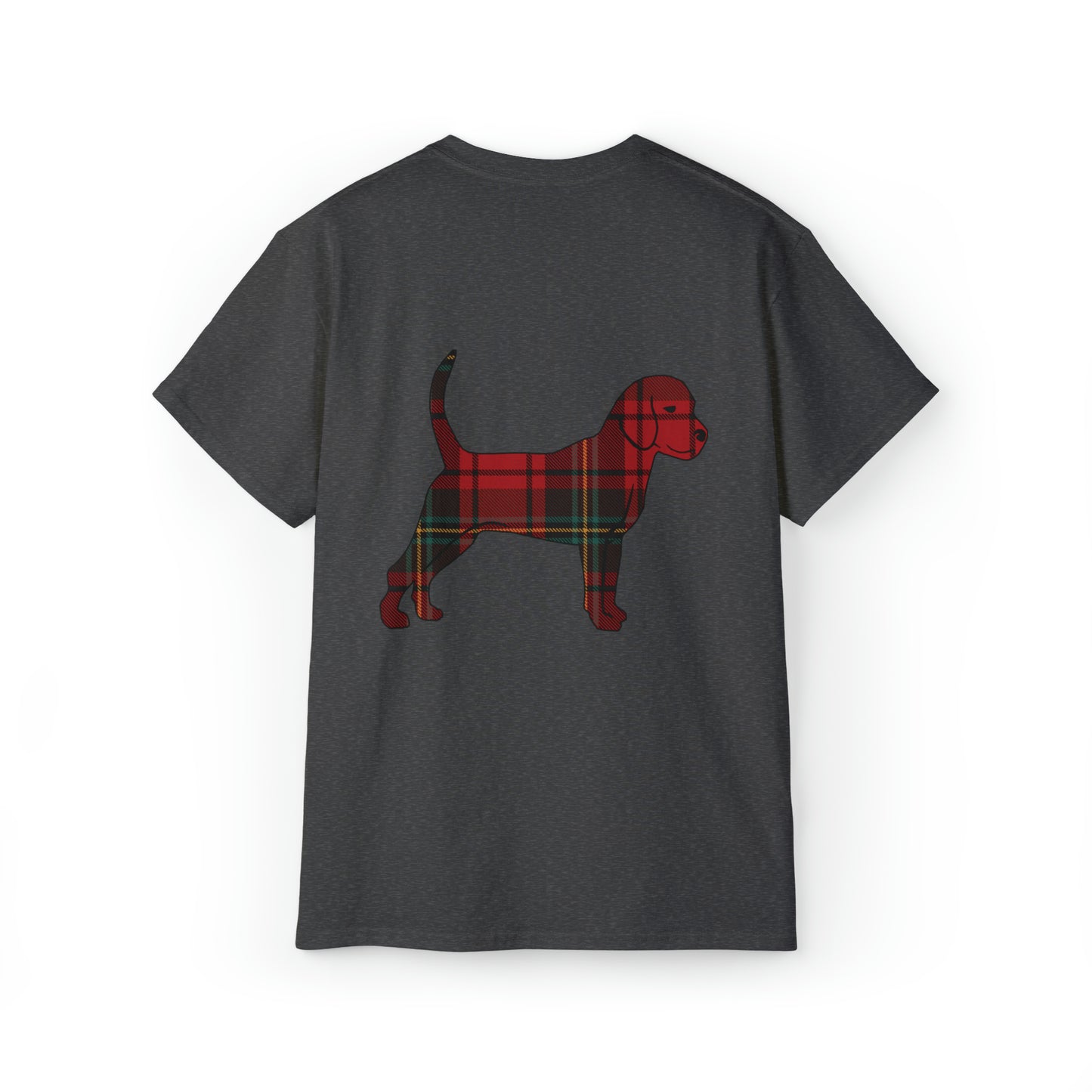 Unleashed Life Holiday Flannel Little Dog Cotton Tee