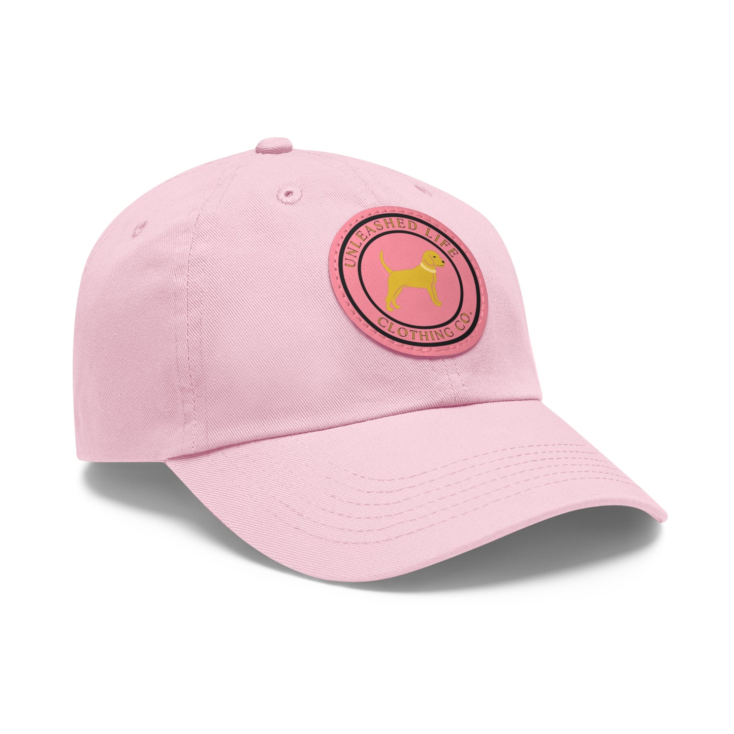 Unleashed Life Dad Hat with Leather Patch