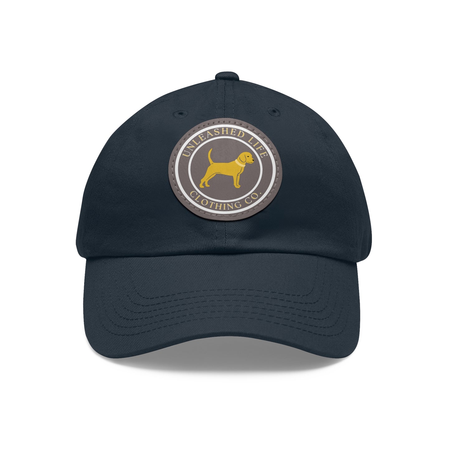 Unleashed Life Dad Hat with Leather Patch