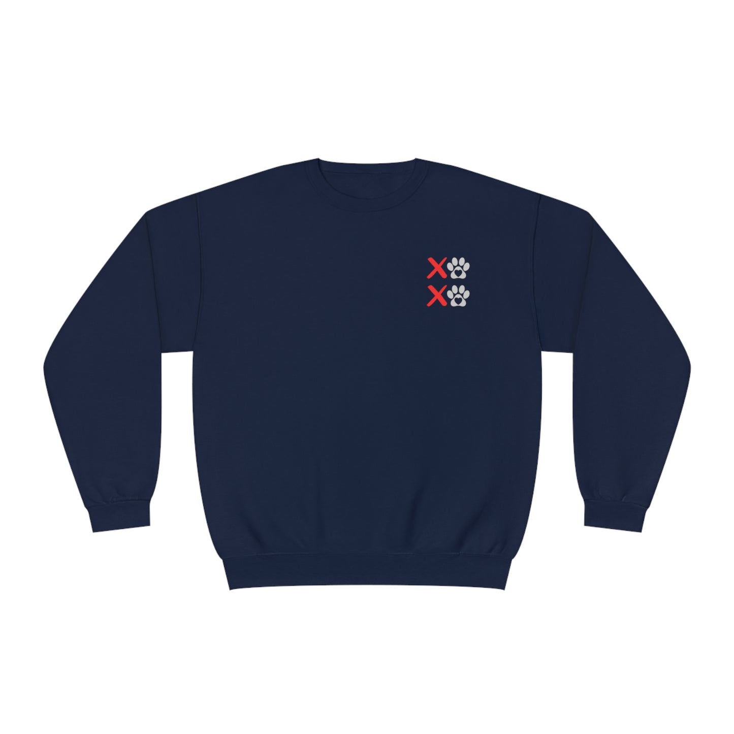 Unleashed Life XOXO Block NuBlend® Crewneck Sweatshirt
