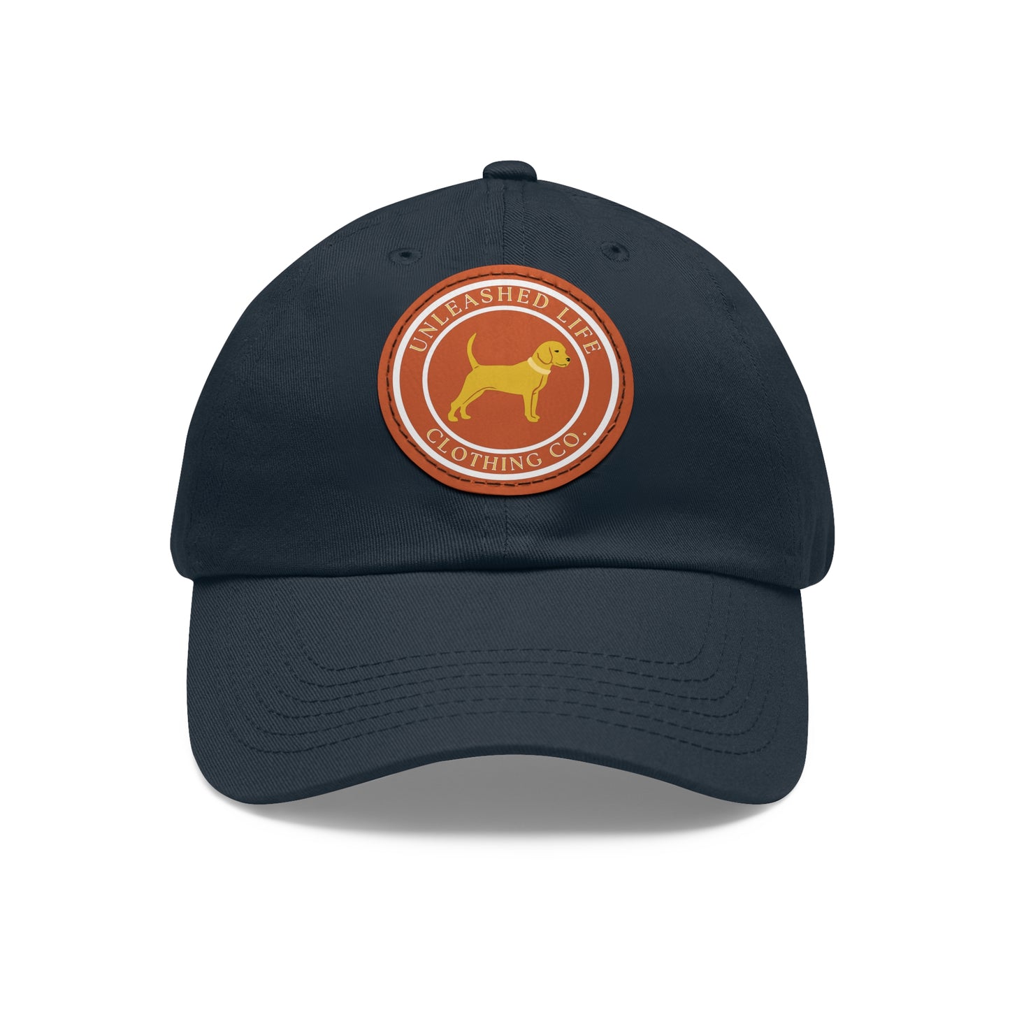 Unleashed Life Dad Hat with Leather Patch