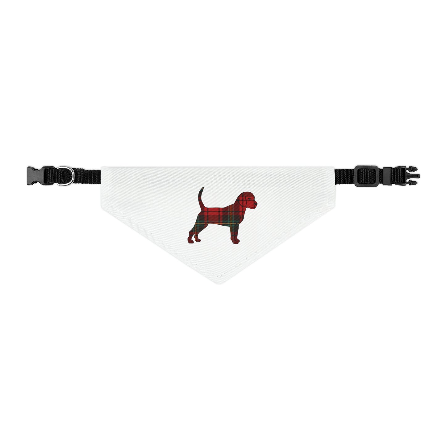 Unleashed Life Holiday Flannel Little Dog Pet Bandana Collar