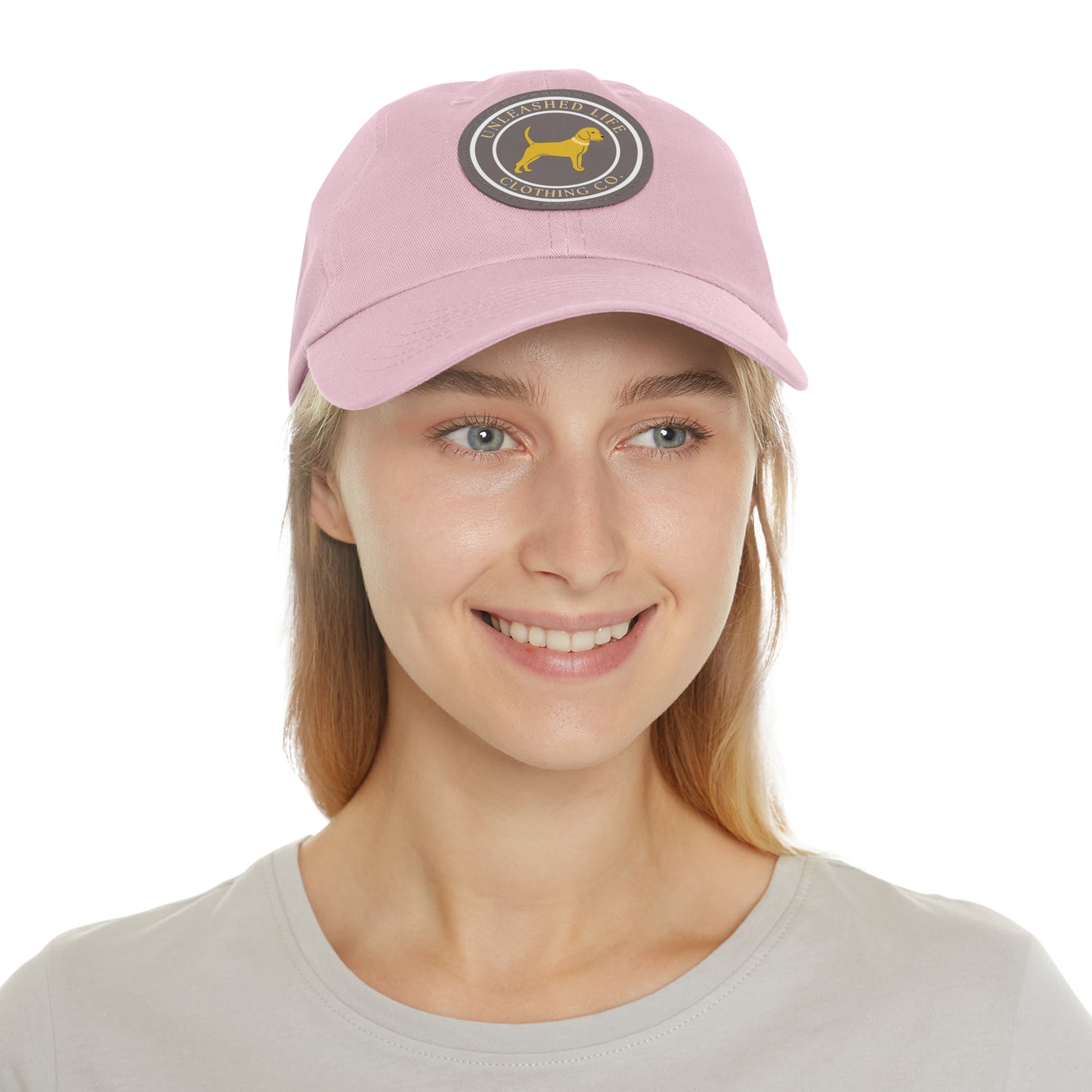 Unleashed Life Dad Hat with Leather Patch