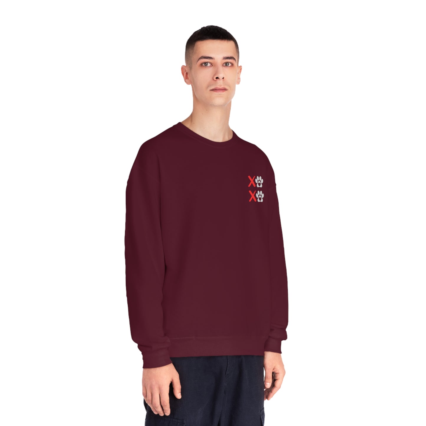 Unleashed Life XOXO Block NuBlend® Crewneck Sweatshirt