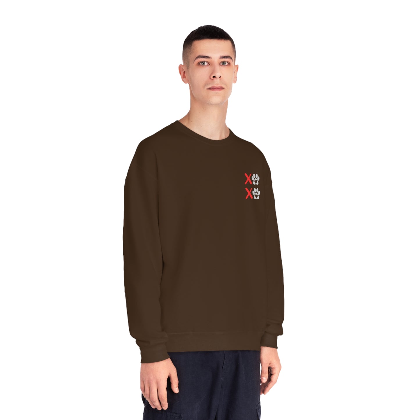 Unleashed Life XOXO Block NuBlend® Crewneck Sweatshirt