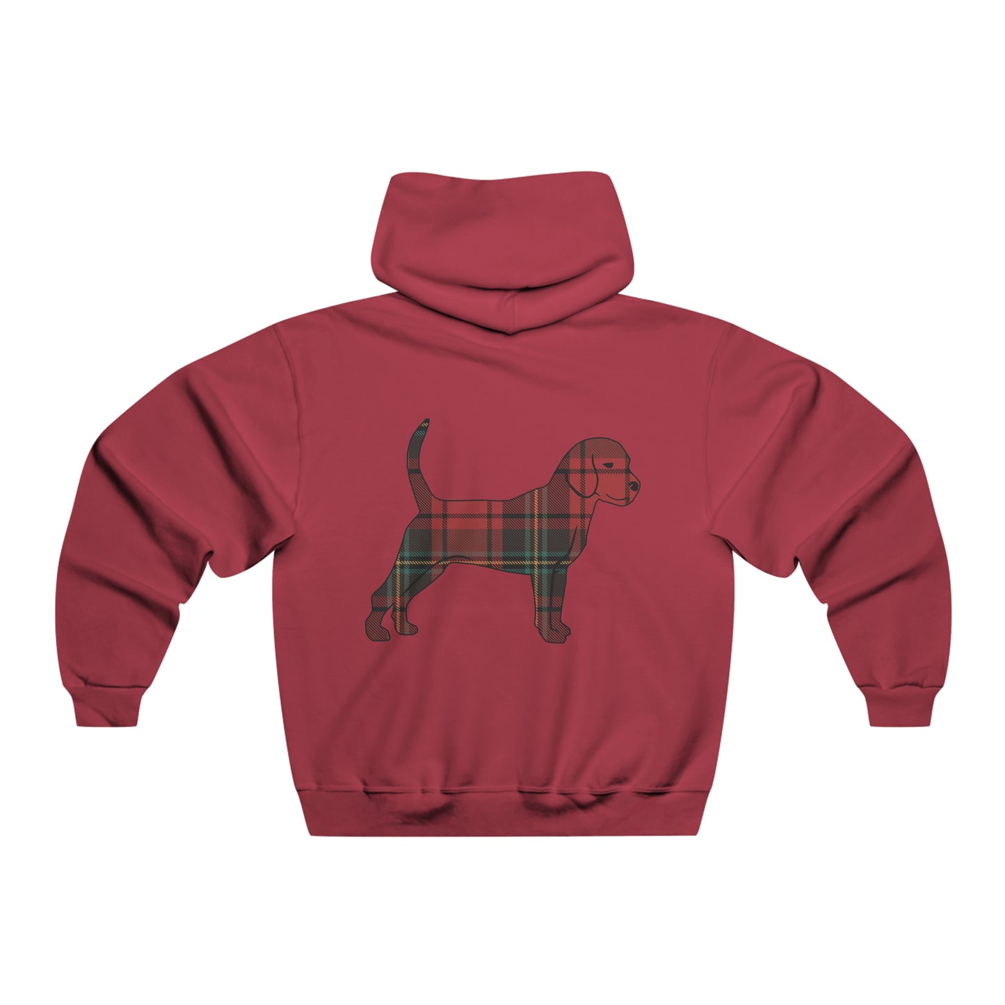 Unleashed Life Holiday Flannel Little Dog Hoodie