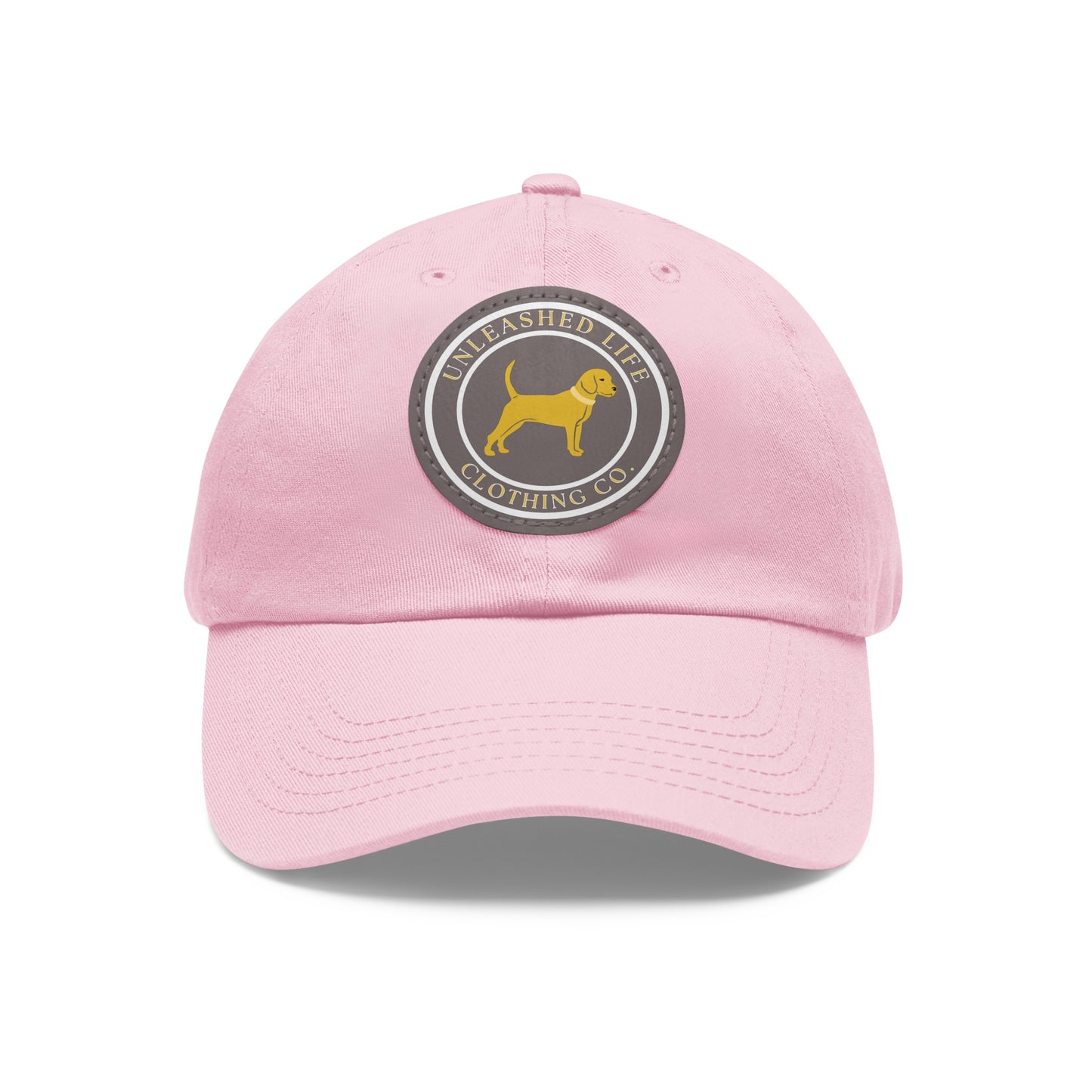 Unleashed Life Dad Hat with Leather Patch