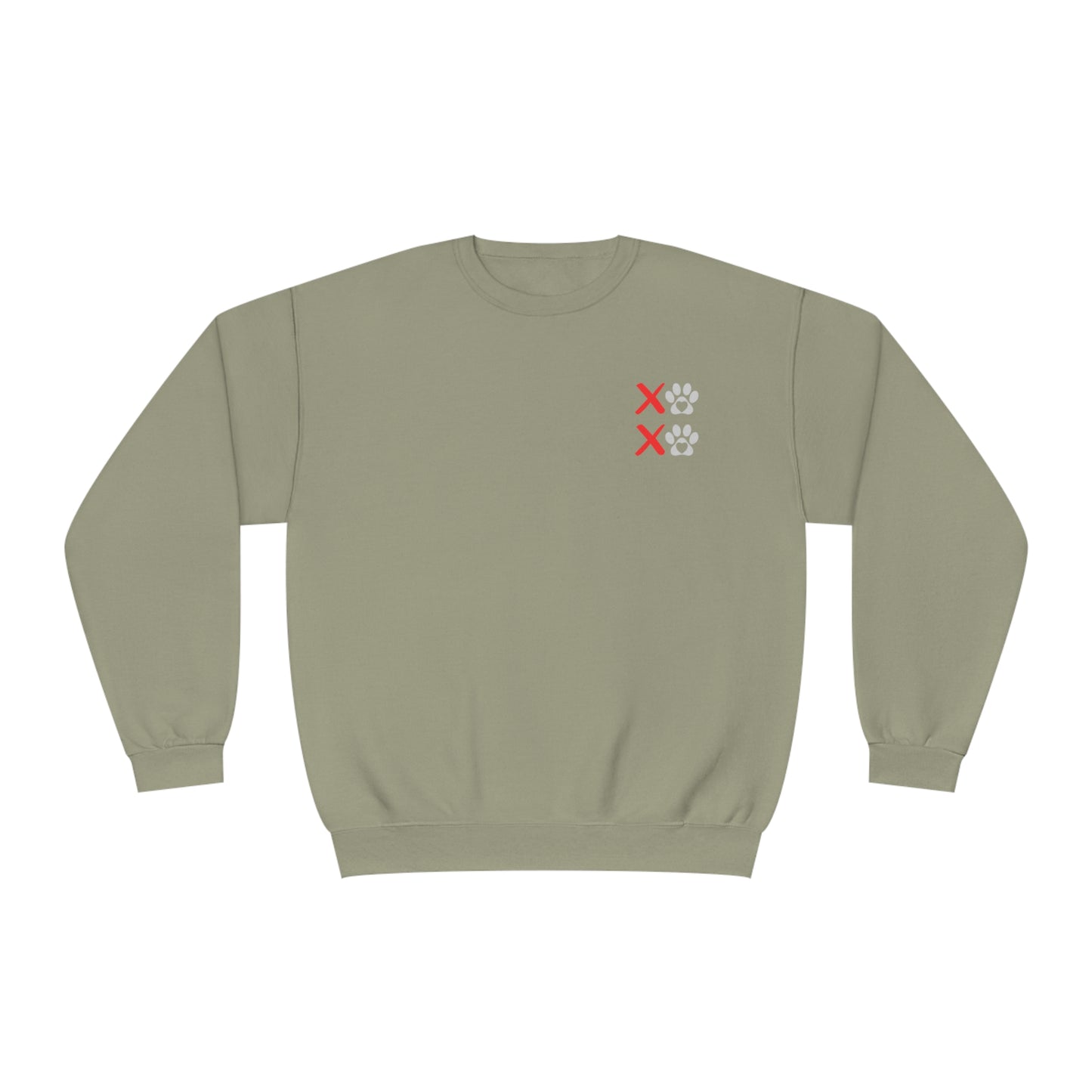 Unleashed Life XOXO Block NuBlend® Crewneck Sweatshirt
