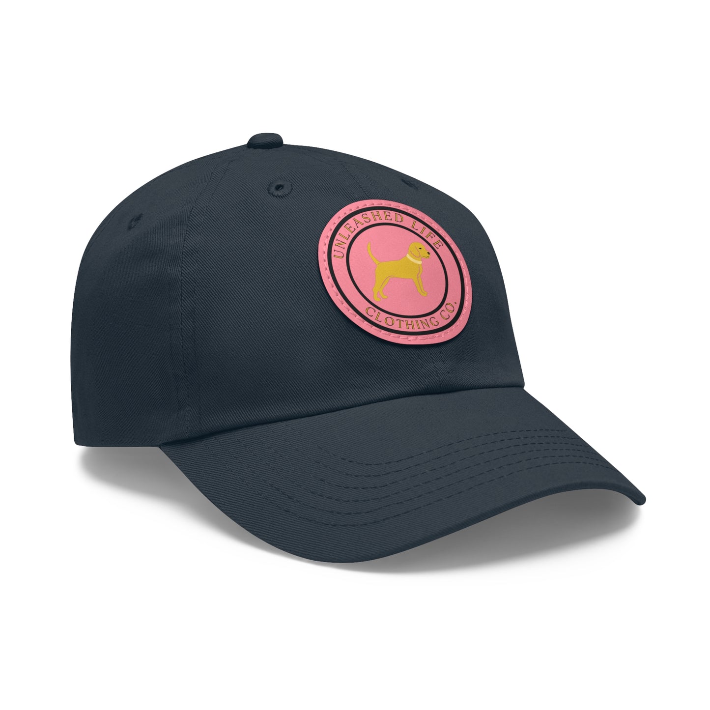 Unleashed Life Dad Hat with Leather Patch